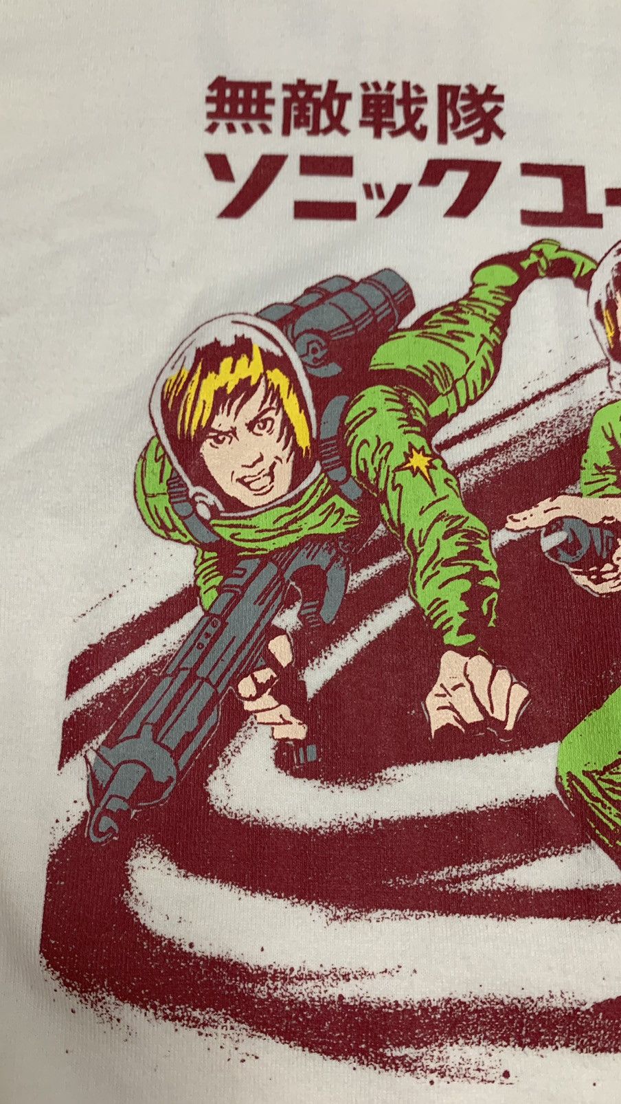 90s Sonic Youth X Hysteric Glamour Japan LS crewneck tee