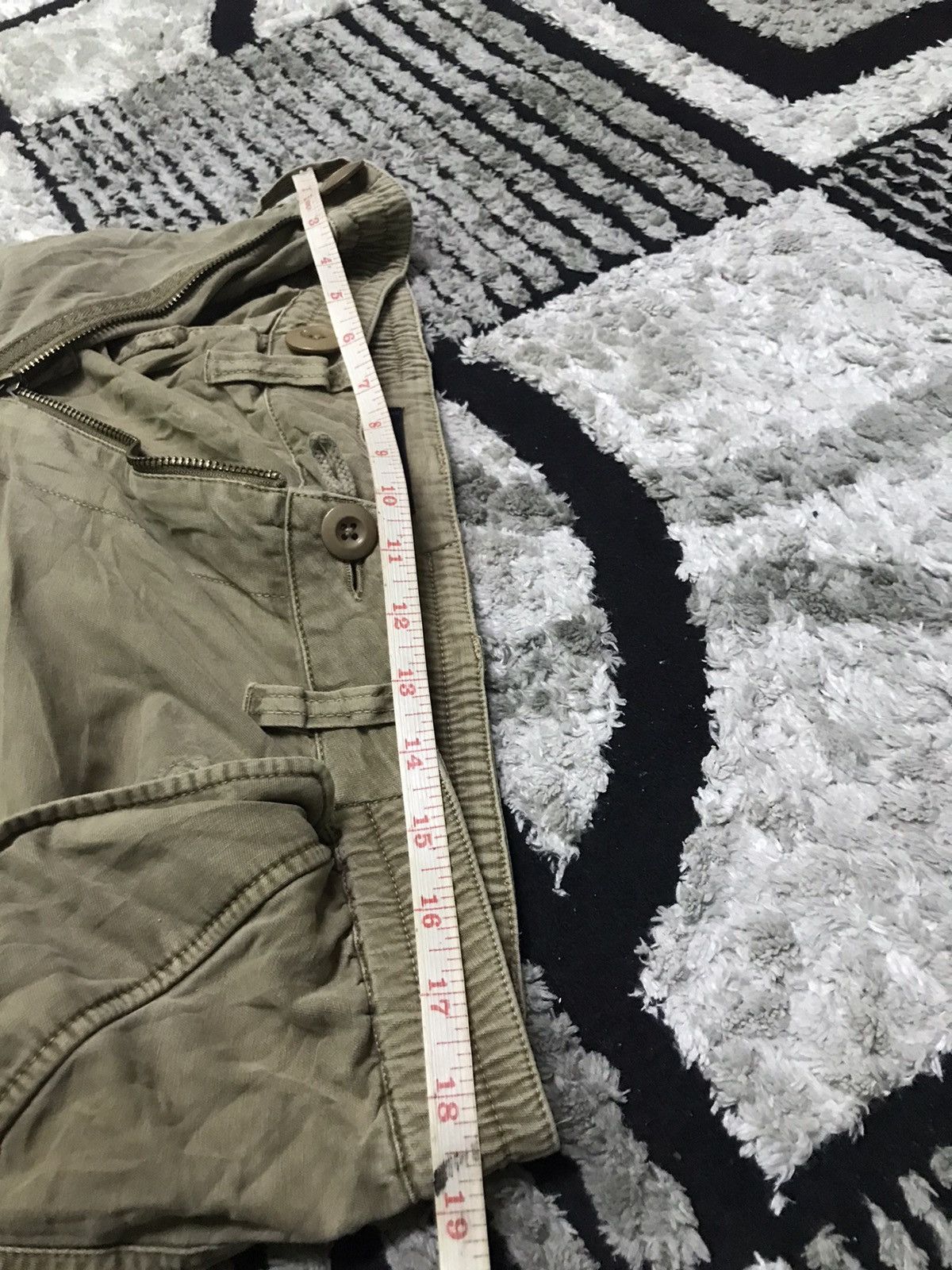 Japanese Brand 🔥Rare🔥cargo pants double zipped style Size US 36 / EU 52 - 7 Thumbnail