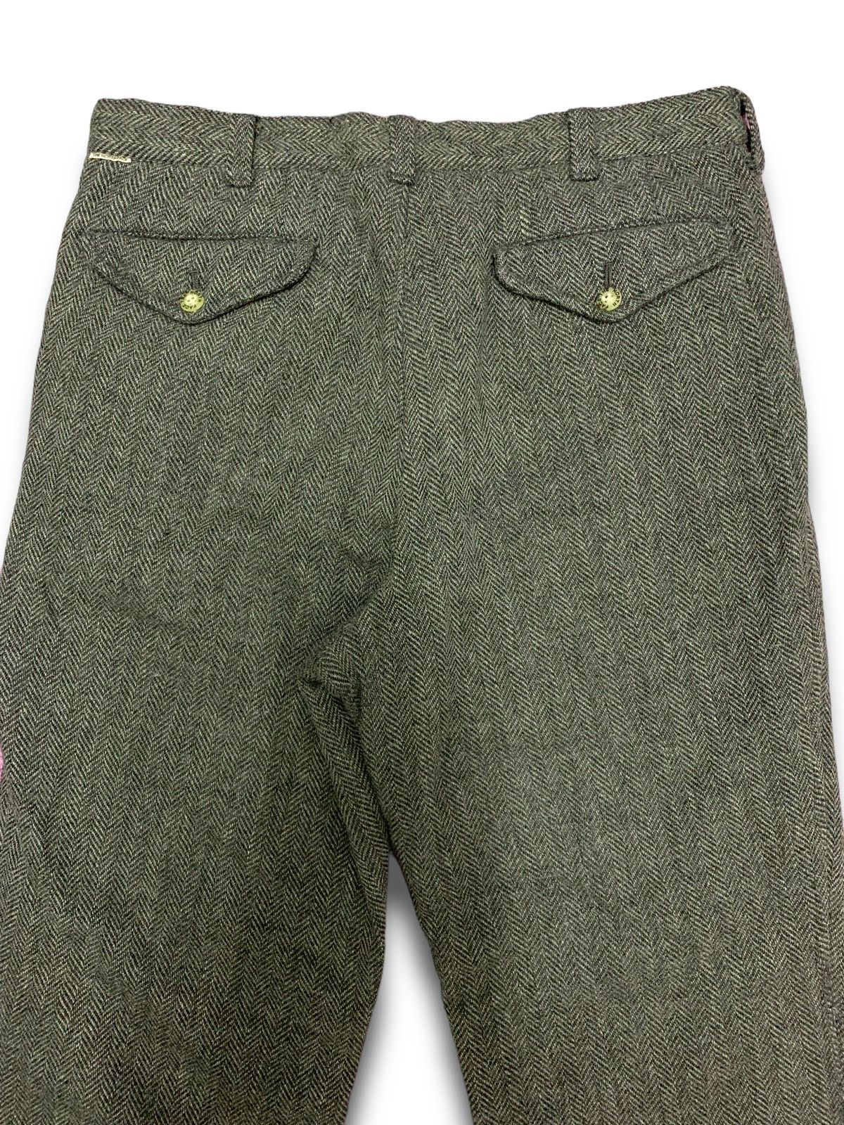 Hypebeast × The North Face × Vintage Vintage 90s TheNorthFace Japan Wool Pant Size US 33 - 5 Thumbnail