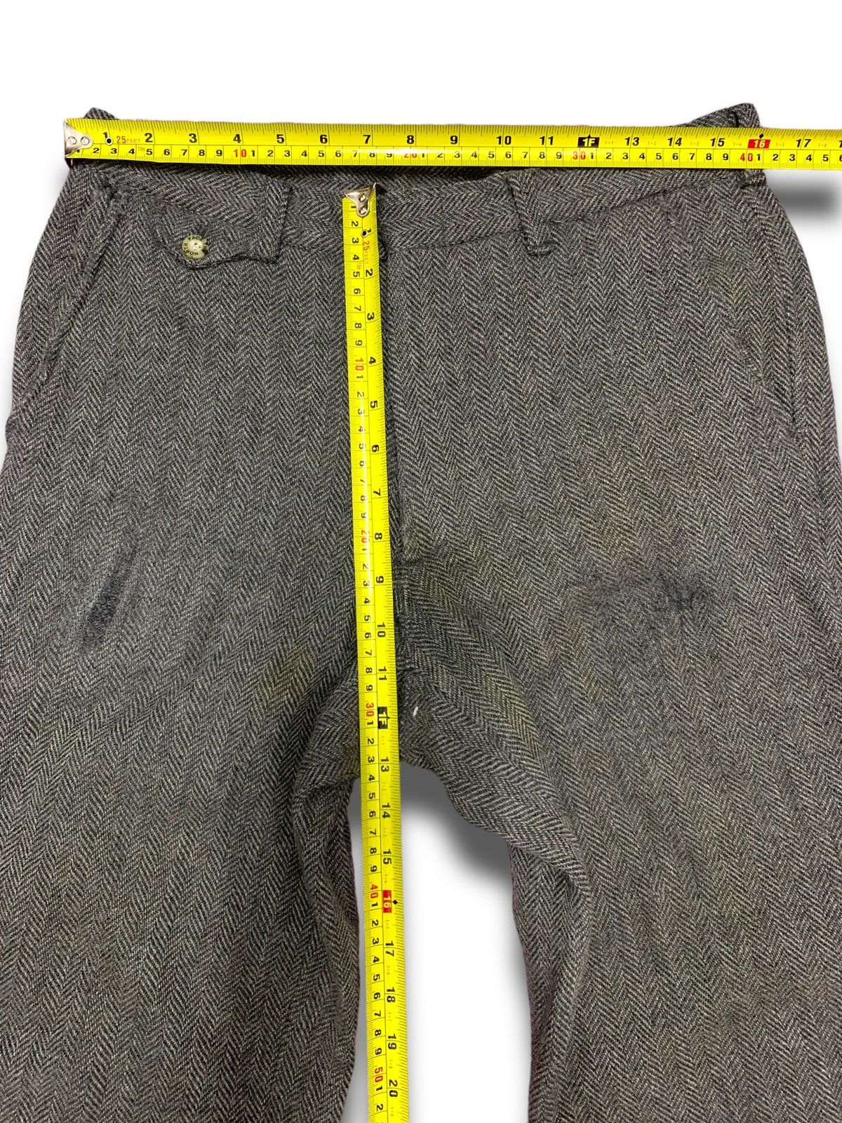 Hypebeast × The North Face × Vintage Vintage 90s TheNorthFace Japan Wool Pant Size US 33 - 10 Thumbnail