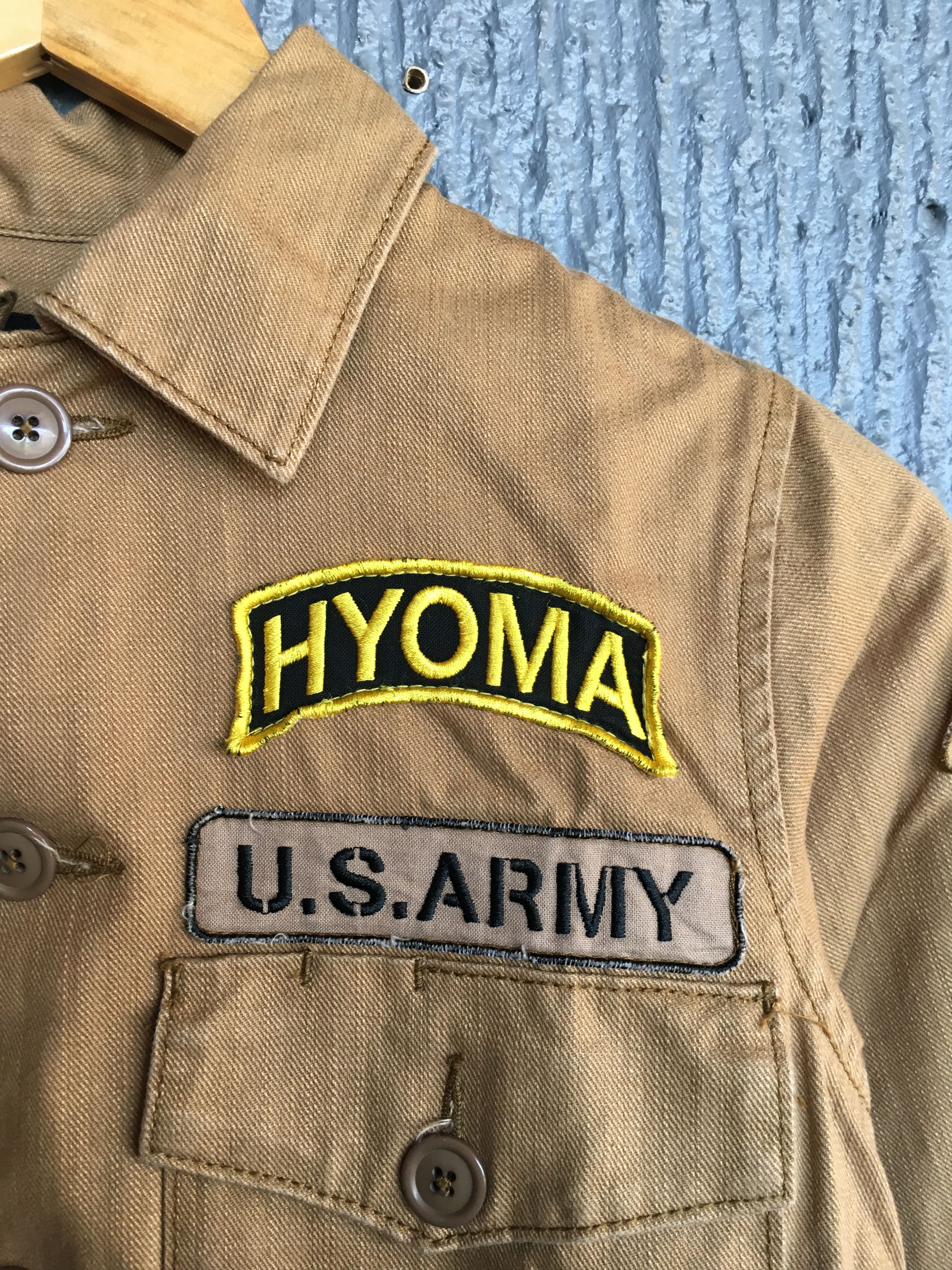 20471120 Hyoma Millitary Jacket Size US S / EU 44-46 / 1 - 4 Thumbnail