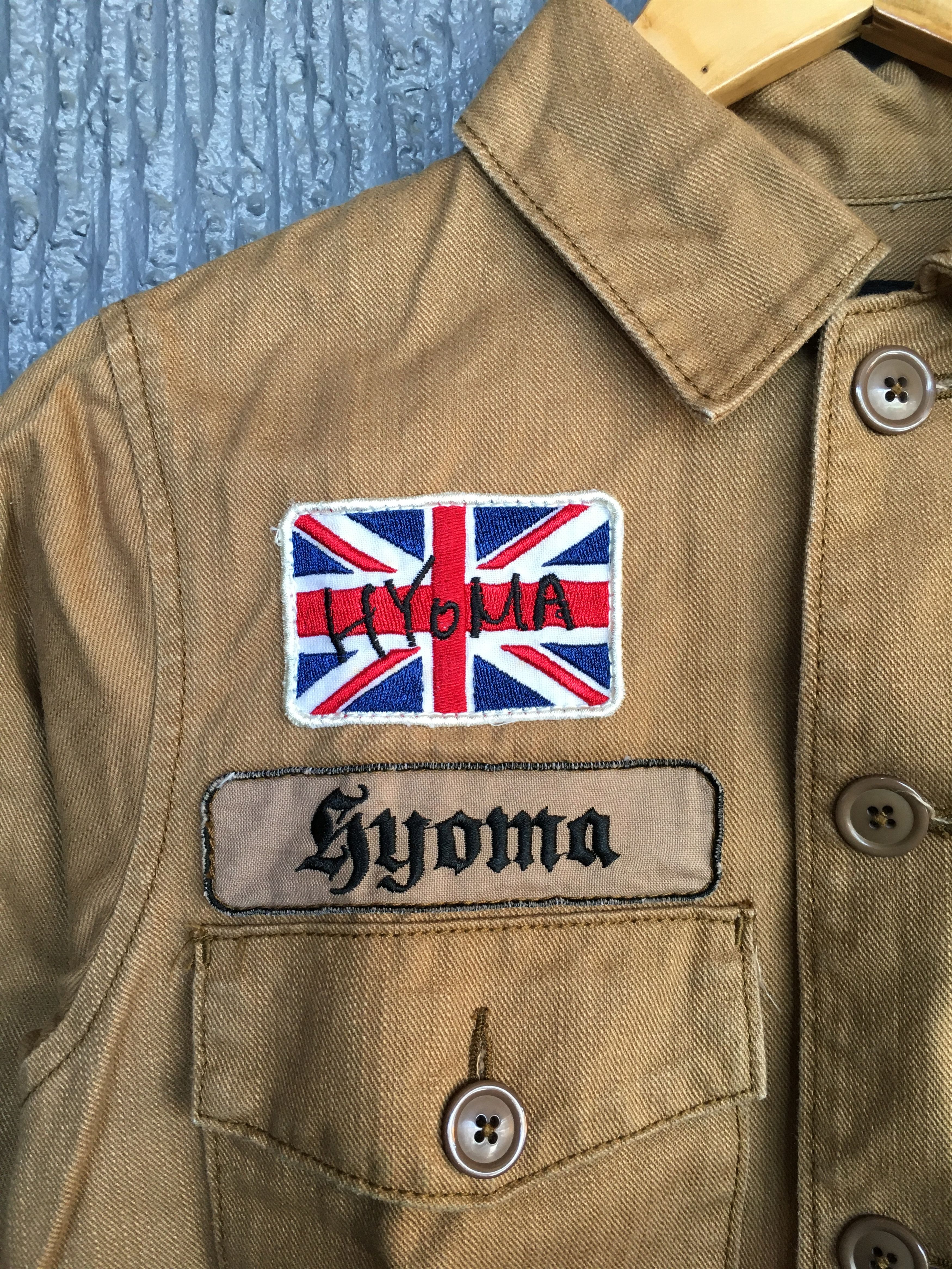 20471120 Hyoma Millitary Jacket Size US S / EU 44-46 / 1 - 3 Thumbnail