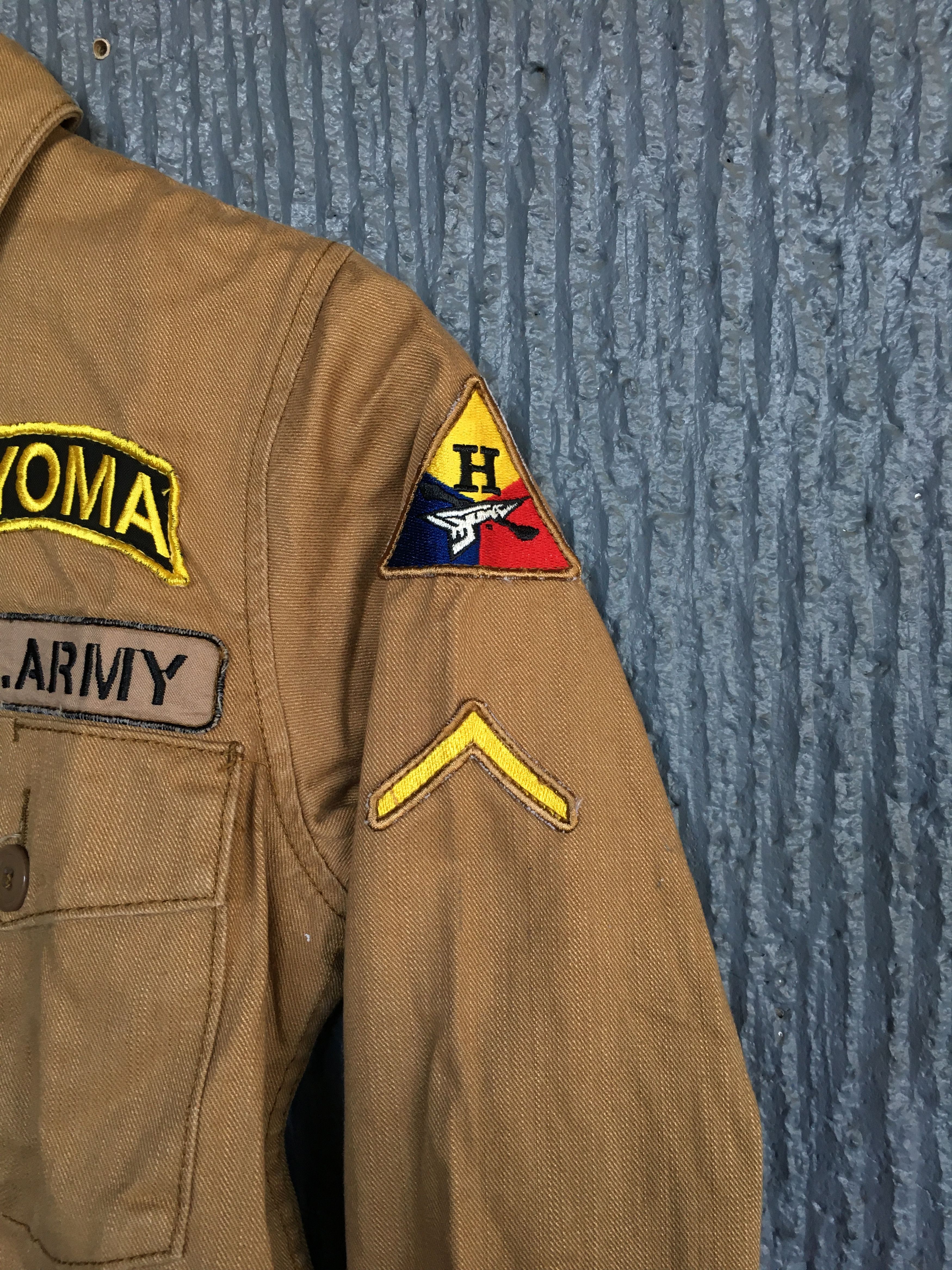 20471120 Hyoma Millitary Jacket Size US S / EU 44-46 / 1 - 5 Thumbnail