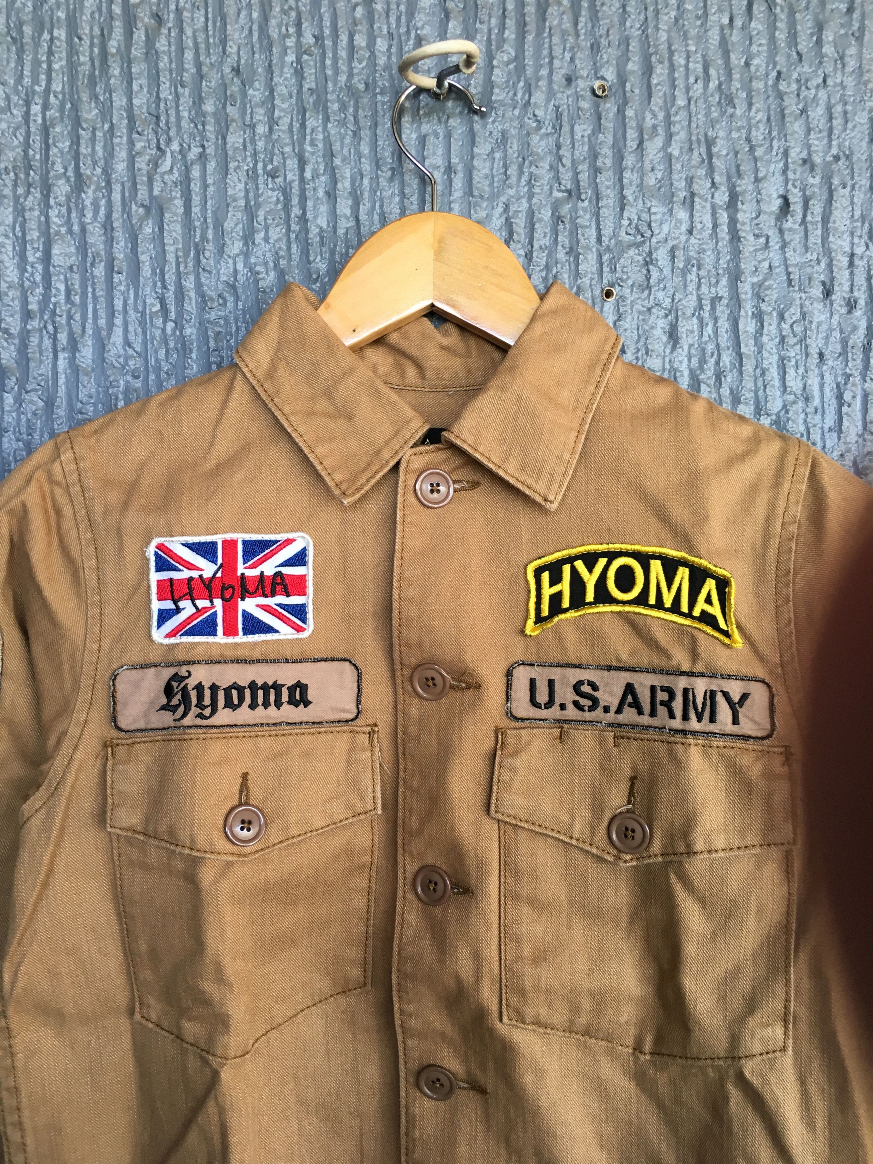 20471120 Hyoma Millitary Jacket Size US S / EU 44-46 / 1 - 2 Thumbnail