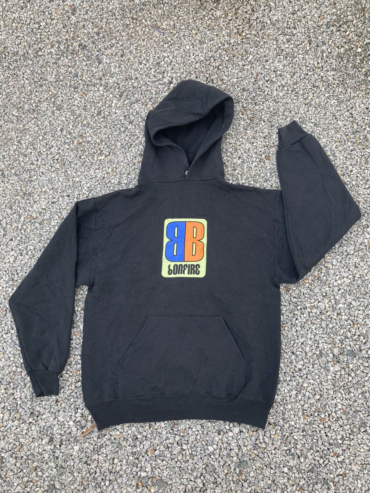 Jerzees × Vintage Vintage Born Fire Hoodie Size US M / EU 48-50 / 2 - 1 Thumbnail