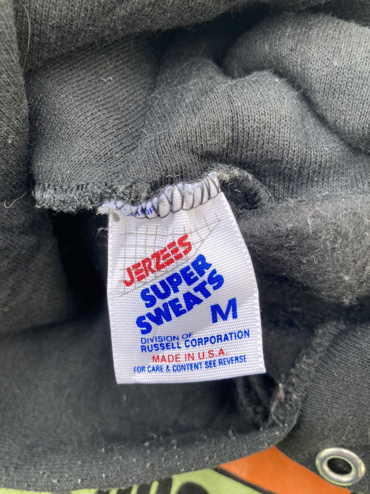Jerzees × Vintage Vintage Born Fire Hoodie Size US M / EU 48-50 / 2 - 5 Thumbnail
