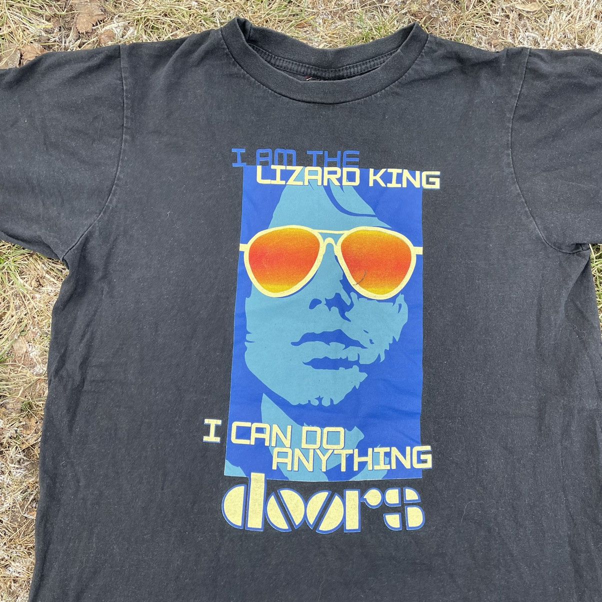 Vintage Vintage Y2K Doors Graphic Tee Band Rock Grunge Black Faded M Size US M / EU 48-50 / 2 - 4 Thumbnail