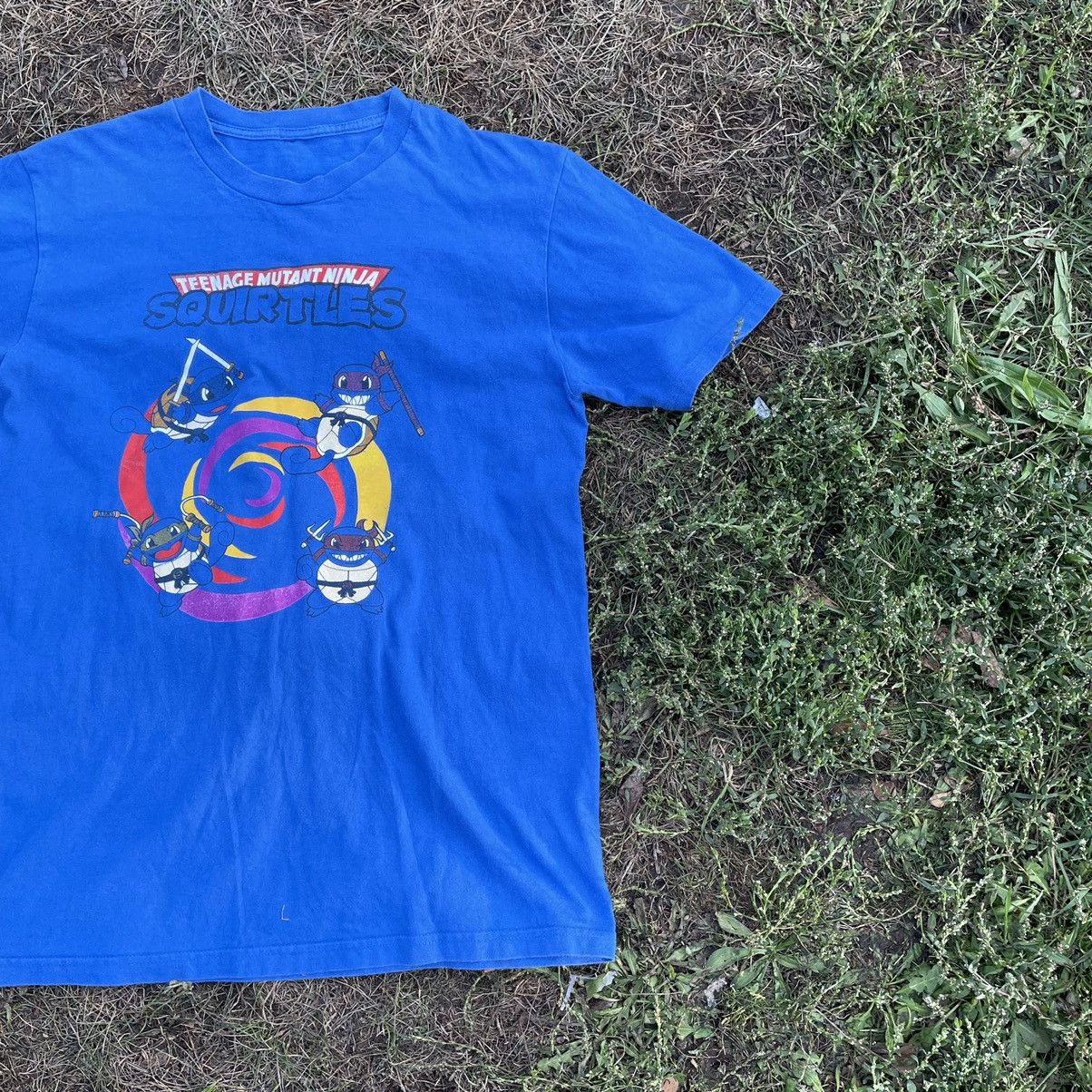 Cartoon Network Vintage Y2K Mutant Ninja Heroes Tee Face Humor Print Band Size US L / EU 52-54 / 3 - 3 Thumbnail
