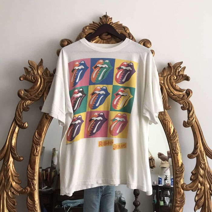 Vintage Vintage The Rolling Stones Concert Tee tour T-shirt 90s