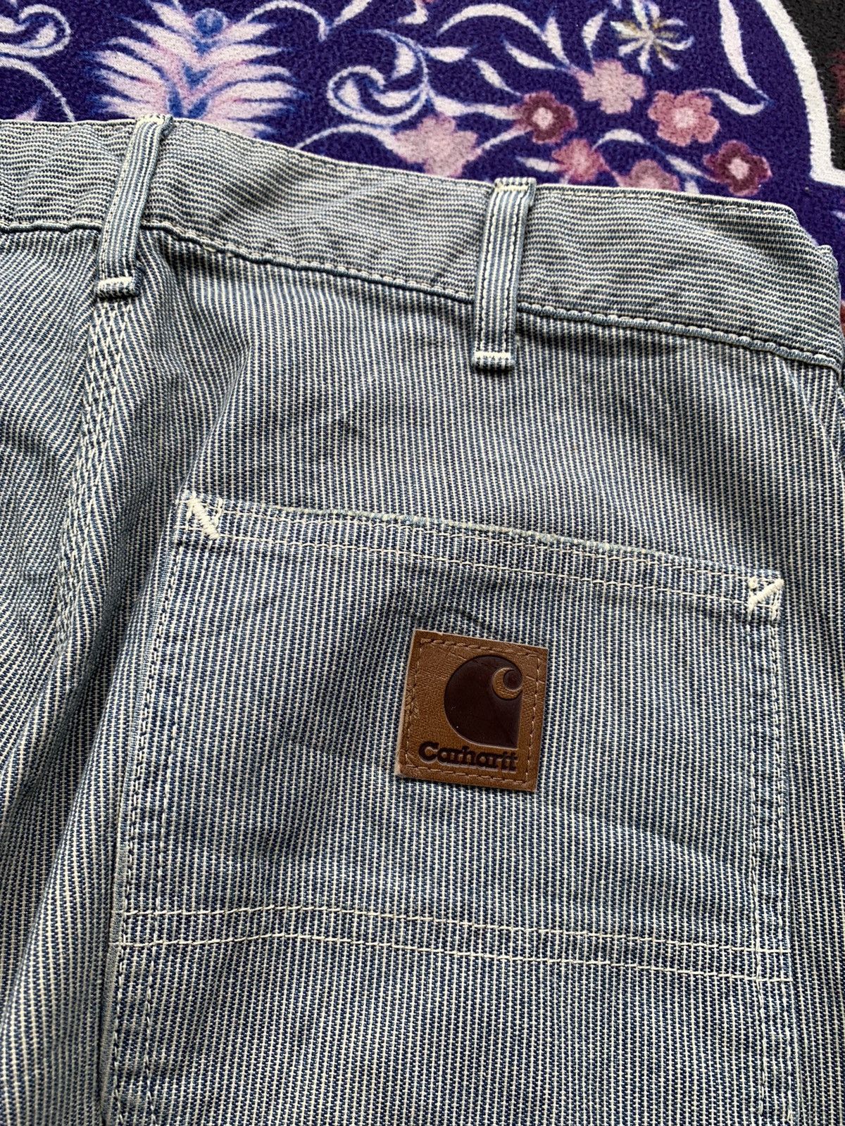 Carhartt Vintage Carhatt Hickory Carpenter Size US 32 / EU 48 - 9 Thumbnail