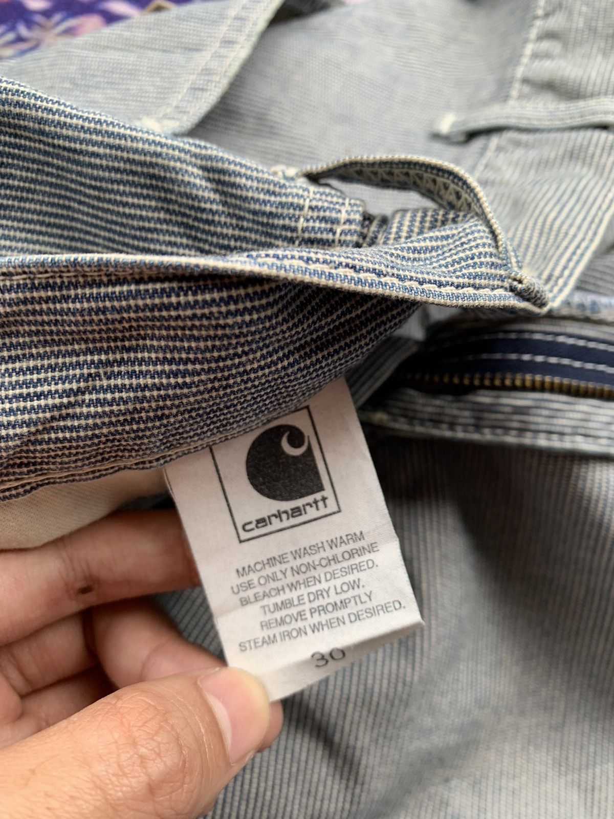 Carhartt Vintage Carhatt Hickory Carpenter Size US 32 / EU 48 - 6 Thumbnail