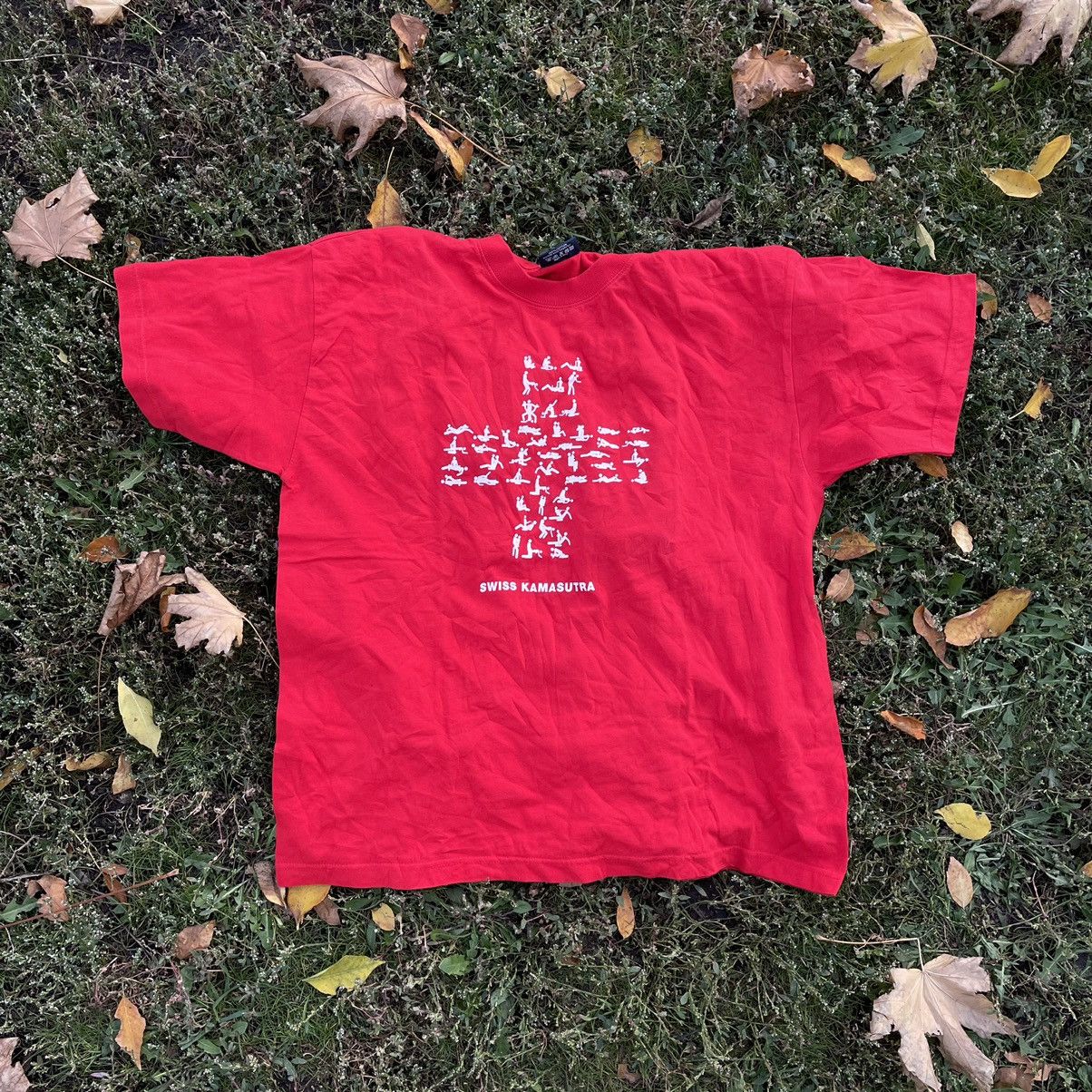Vintage Y2K Faded Graphic Tee Humor Print Streetwear Baggy L