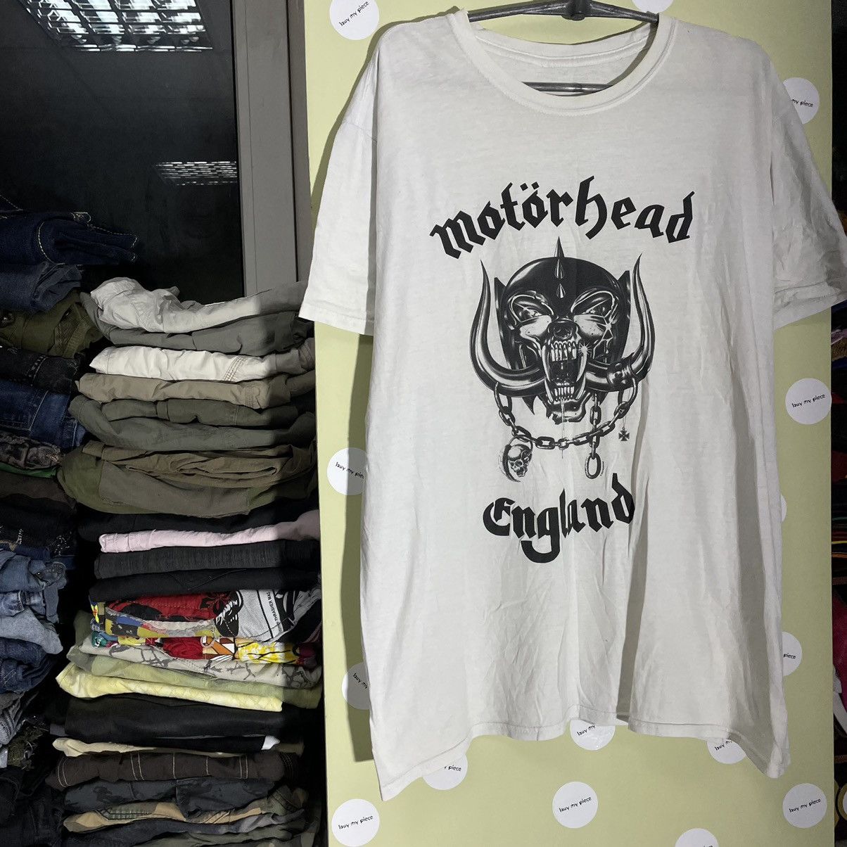 Vintage Vintage 90s Motorhead Band Tee Sun Faded Grunge Punk Logo XL Size US XL / EU 56 / 4 - 3 Thumbnail
