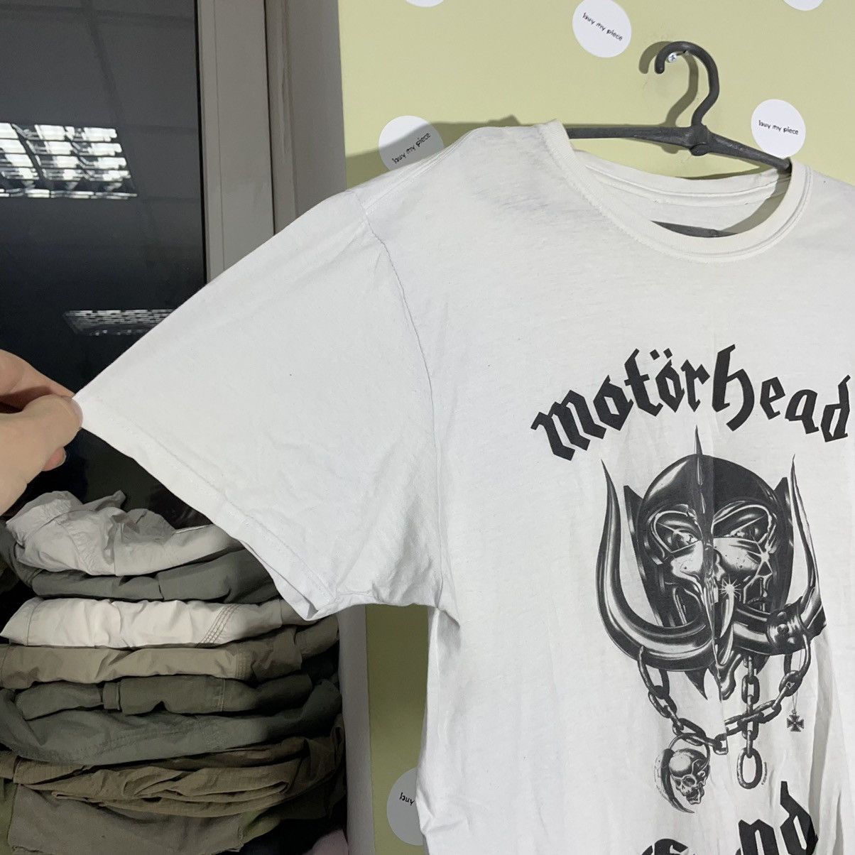 Vintage Vintage 90s Motorhead Band Tee Sun Faded Grunge Punk Logo XL Size US XL / EU 56 / 4 - 7 Thumbnail