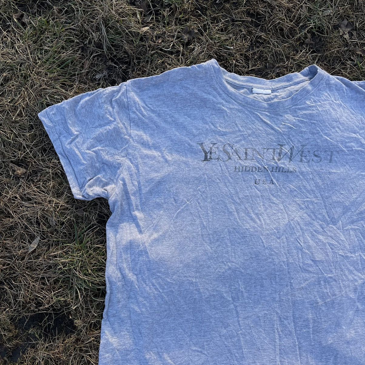 Vintage Vintage Y2K Sun Faded Graphic Tee Grunge Washed Blue Slim L Size US L / EU 52-54 / 3 - 4 Thumbnail