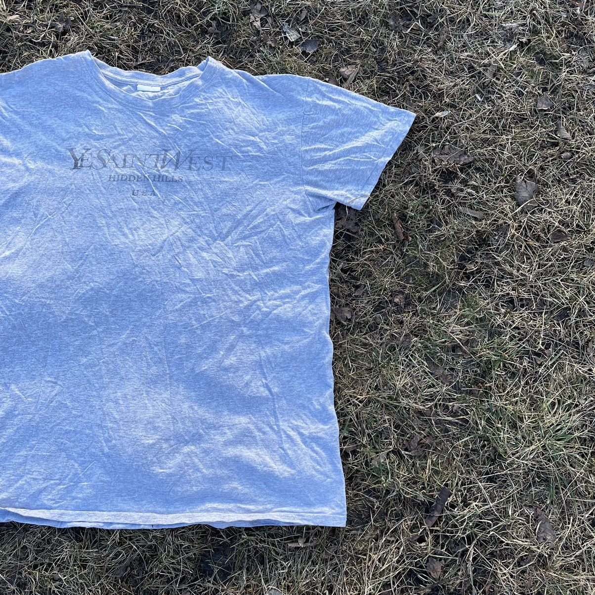 Vintage Vintage Y2K Sun Faded Graphic Tee Grunge Washed Blue Slim L Size US L / EU 52-54 / 3 - 3 Thumbnail
