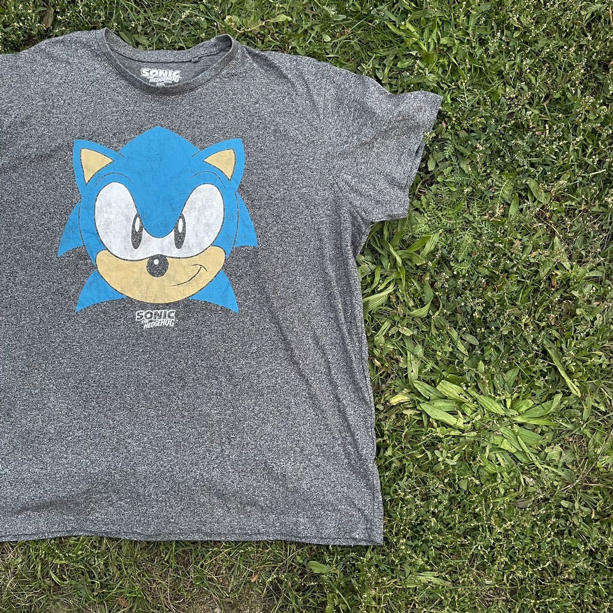 Vintage Vintage Y2K Sonic Hedgehog Faded Graphic Tee Skate Grey XXL Size US XXL / EU 58 / 5 - 2 Thumbnail