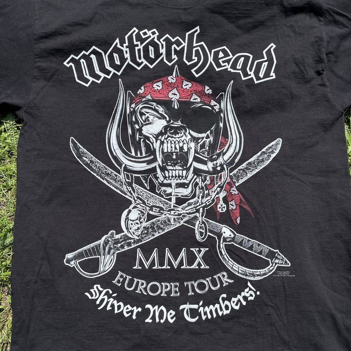 Vintage Vintage 90s Motorhead Graphic Tee Band Punk Grunge Cropped M Size US M / EU 48-50 / 2 - 4 Thumbnail