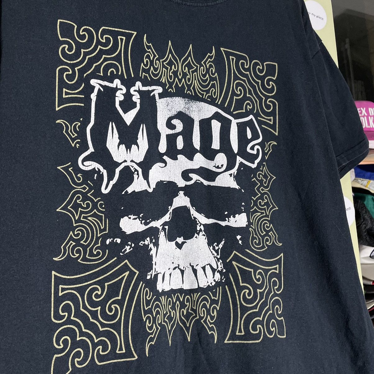 Band Tees Vintage Y2K Skulls Face Vamp Devil Dead 666 Horror Print Tee Size US L / EU 52-54 / 3 - 4 Thumbnail