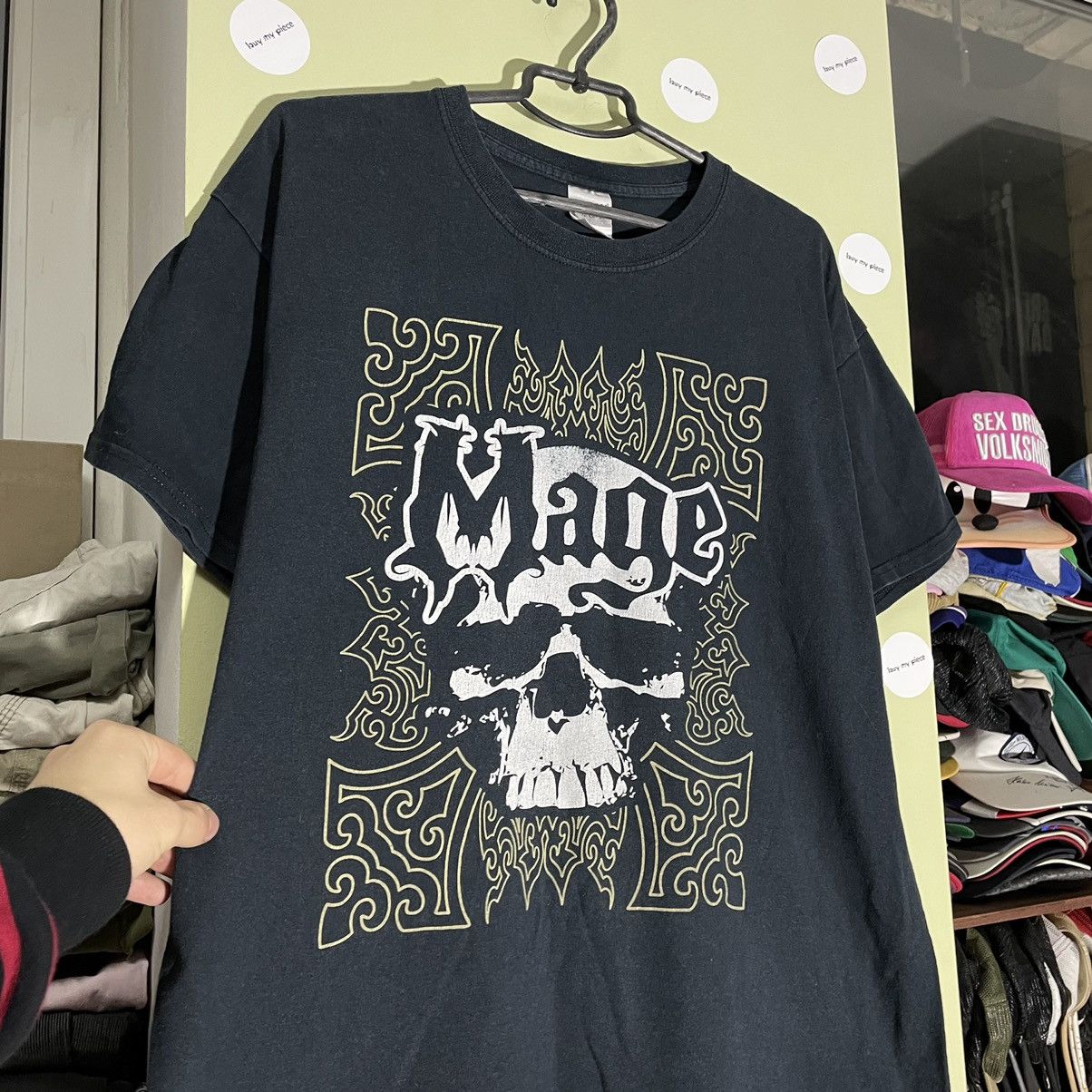 Band Tees Vintage Y2K Skulls Face Vamp Devil Dead 666 Horror Print Tee Size US L / EU 52-54 / 3 - 3 Thumbnail