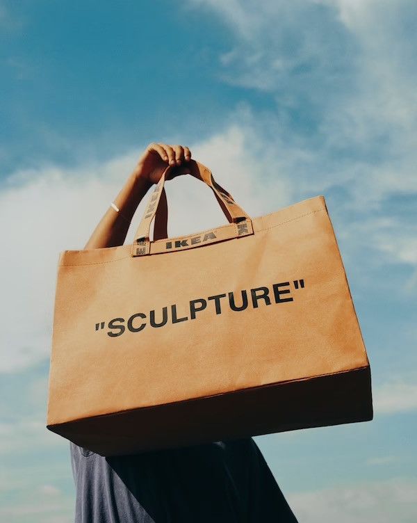 Off-White, Bags, Offwhite X Ikea Brown Markerad Sculpture Bag