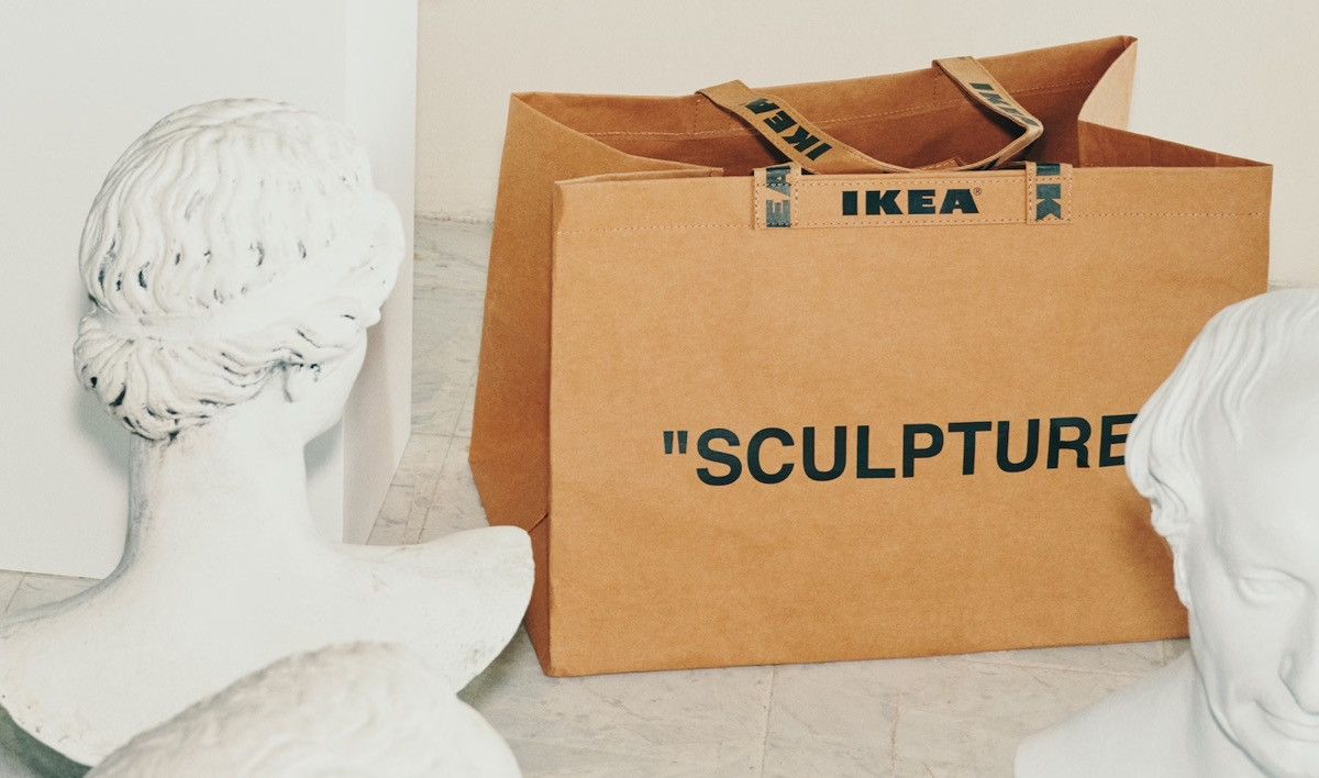 Ikea × Virgil Abloh Virgil Abloh x IKEA Markerad "SCULPTURE" Large Bag Size ONE SIZE - 3 Thumbnail