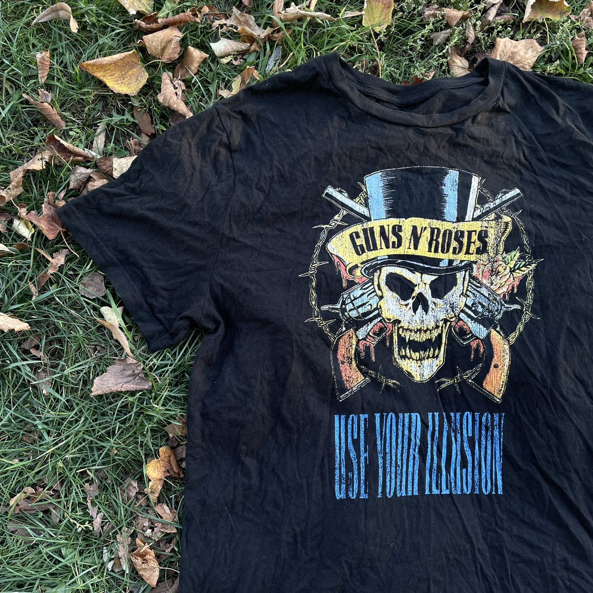 Vintage Vintage Y2K Guns N Roses Sun Faded Graphic Tee Grunge Boxy L Size US L / EU 52-54 / 3 - 2 Thumbnail