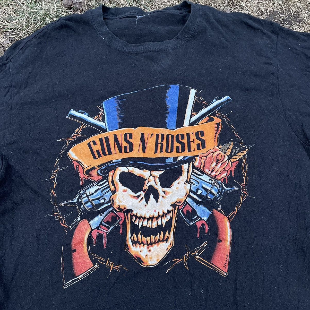 Vintage Vintage Y2K Tee 90s Guns Roses Horror Face Band M Size US M / EU 48-50 / 2 - 4 Thumbnail