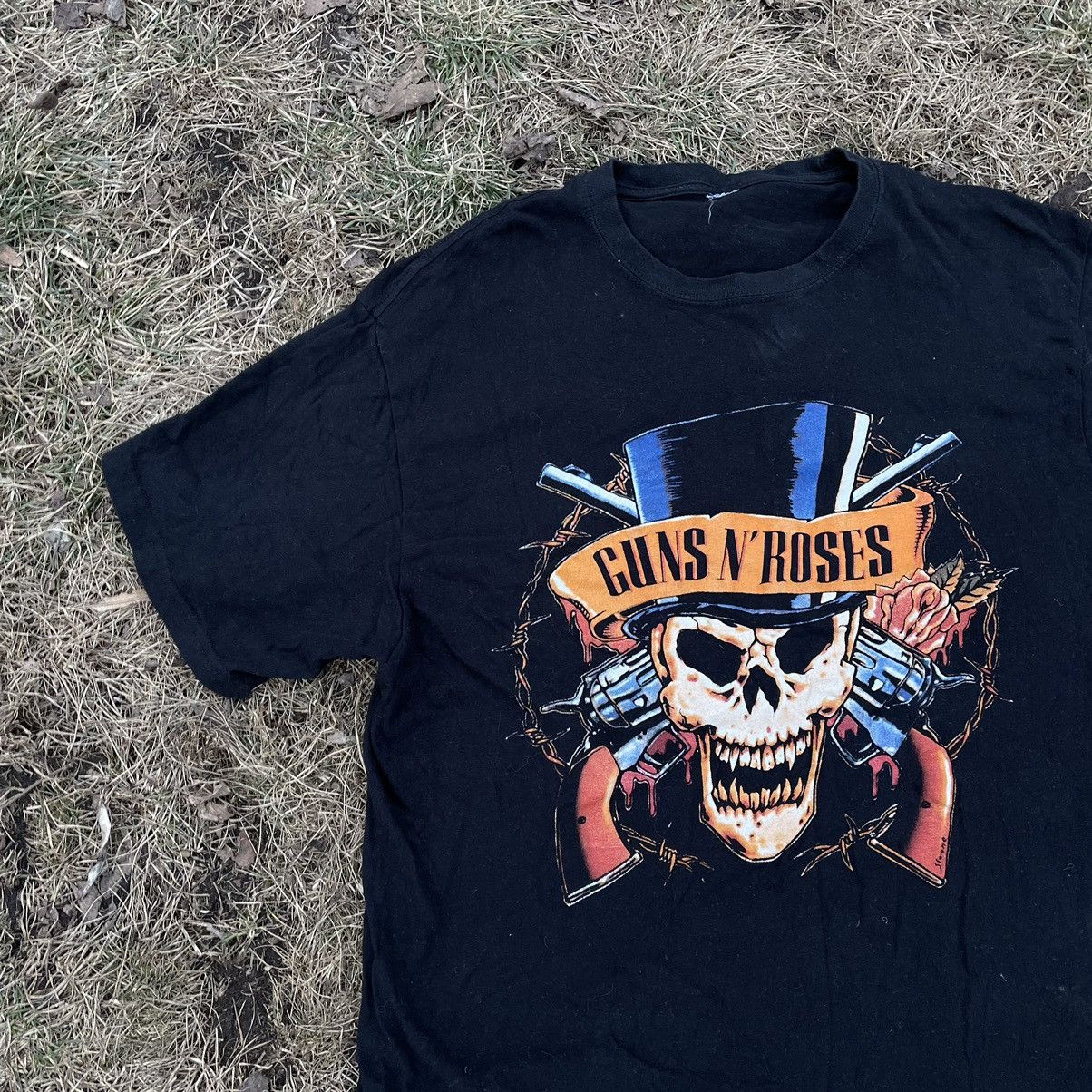 Vintage Vintage Y2K Tee 90s Guns Roses Horror Face Band M Size US M / EU 48-50 / 2 - 2 Thumbnail