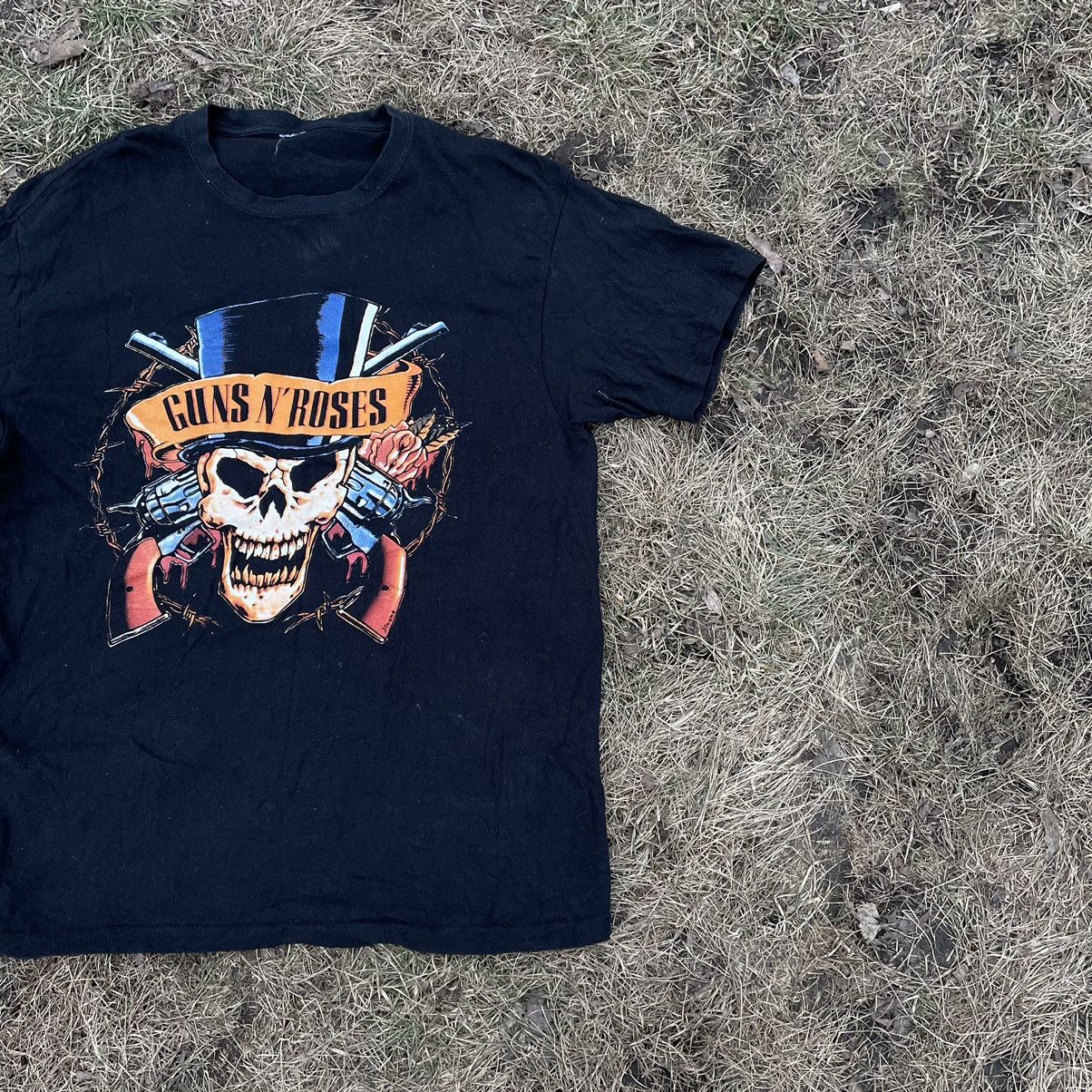 Vintage Vintage Y2K Tee 90s Guns Roses Horror Face Band M Size US M / EU 48-50 / 2 - 3 Thumbnail