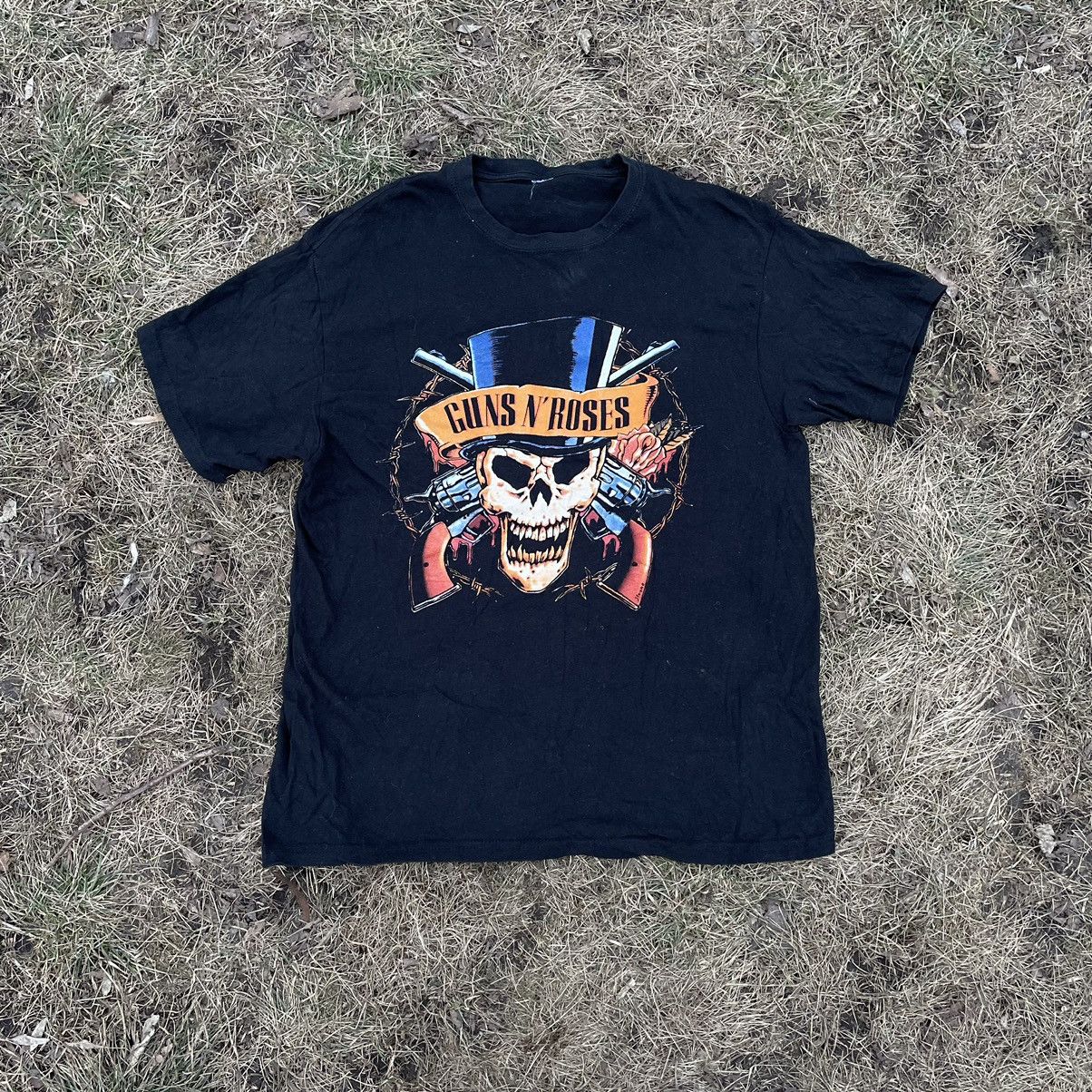 Vintage Vintage Y2K Tee 90s Guns Roses Horror Face Band M Size US M / EU 48-50 / 2 - 1 Thumbnail