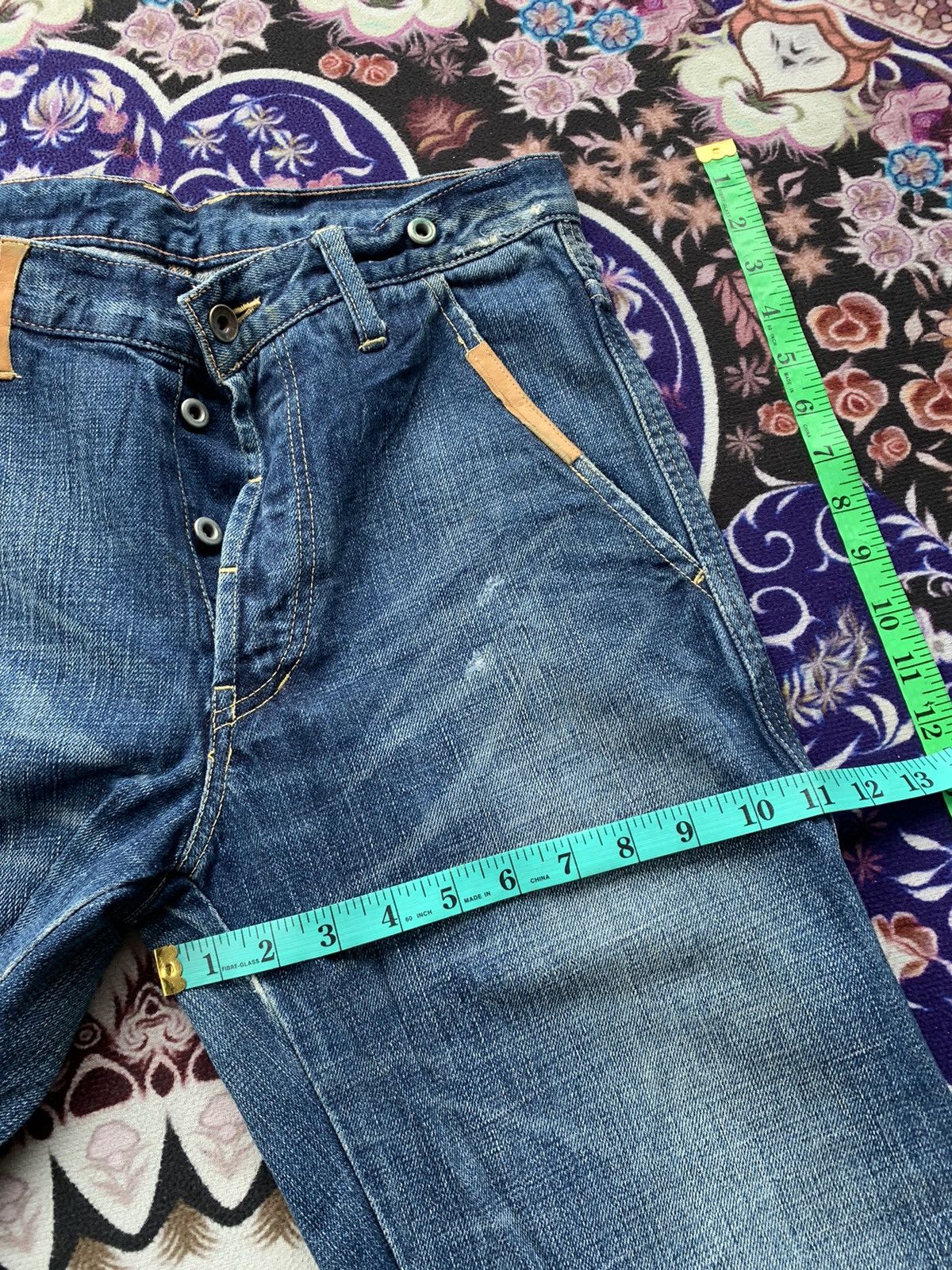 Japanese Brand Vintage Japanese Brand Distresed Carpenter Denim Size US 31 - 15 Thumbnail