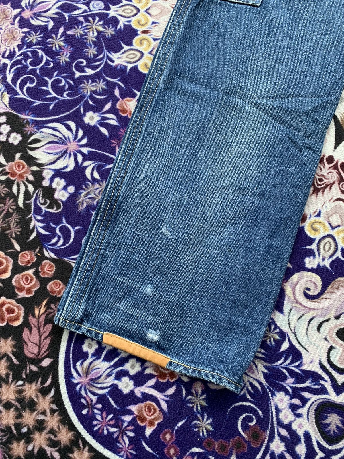 Japanese Brand Vintage Japanese Brand Distresed Carpenter Denim Size US 31 - 9 Thumbnail