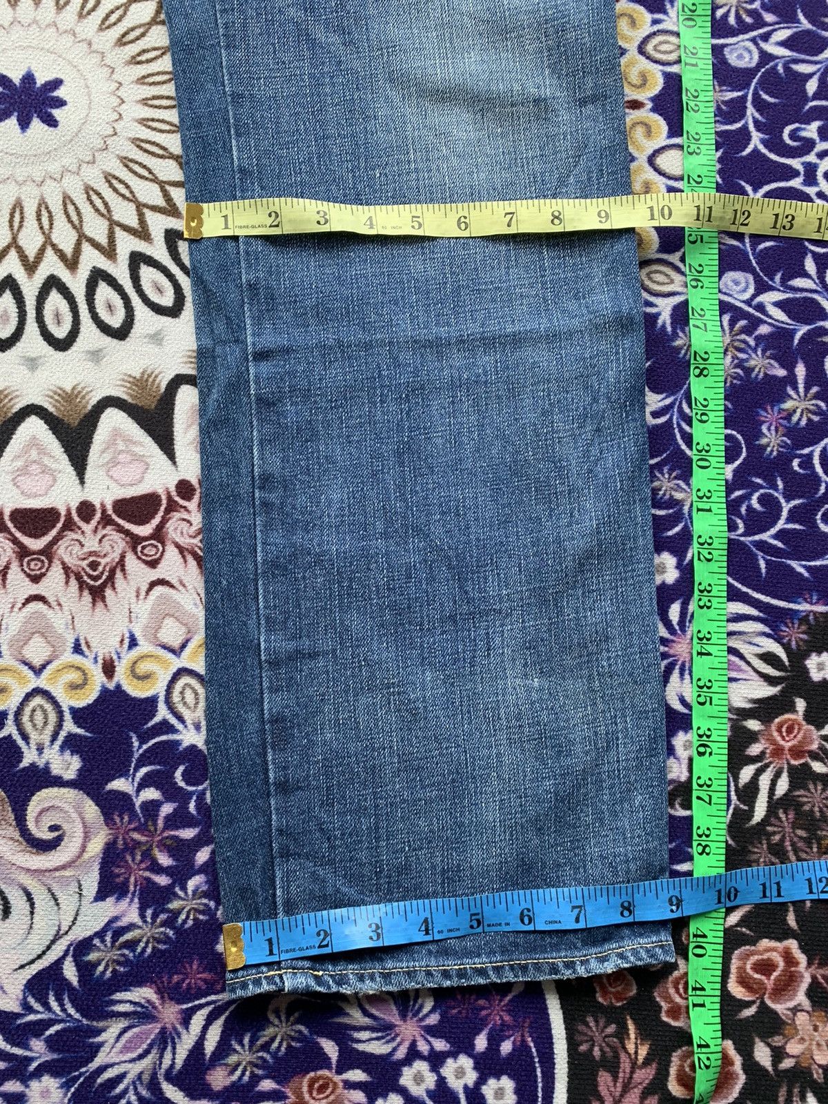 Japanese Brand Vintage Japanese Brand Distresed Carpenter Denim Size US 31 - 16 Thumbnail
