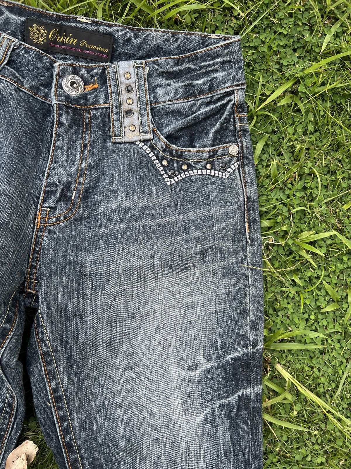 Japanese Brand × Vintage Vintage ☠️Skull Design Jeans Size US 26 / EU 42 - 7 Thumbnail