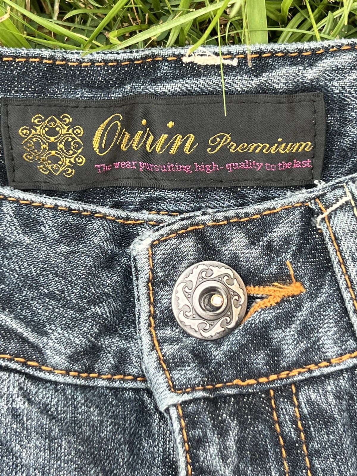 Japanese Brand × Vintage Vintage ☠️Skull Design Jeans Size US 26 / EU 42 - 9 Thumbnail