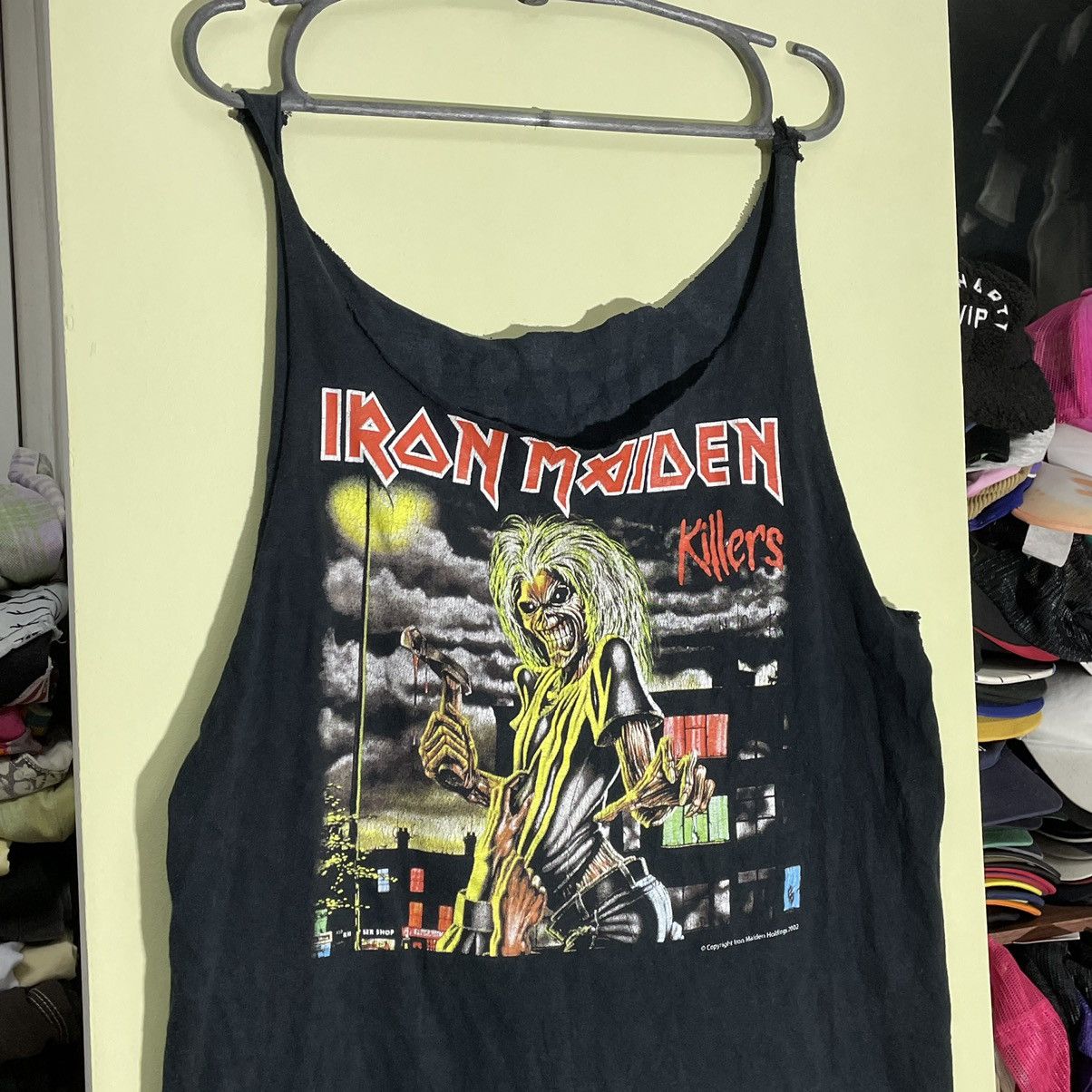 Vintage Vintage 90s Iron Maiden Band Tee Graphic Tank Top Grunge L Size US L / EU 52-54 / 3 - 4 Thumbnail