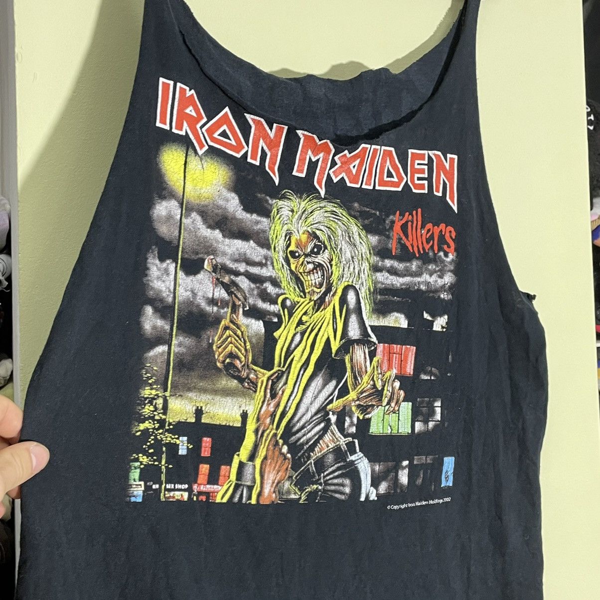 Vintage Vintage 90s Iron Maiden Band Tee Graphic Tank Top Grunge L Size US L / EU 52-54 / 3 - 5 Thumbnail