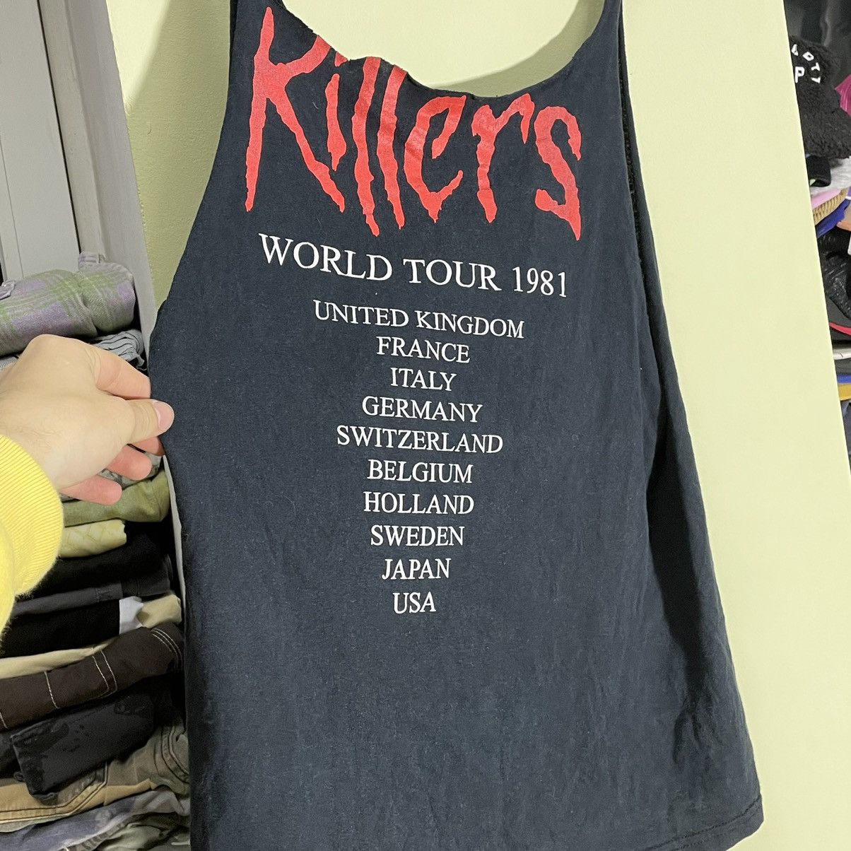 Vintage Vintage 90s Iron Maiden Band Tee Graphic Tank Top Grunge L Size US L / EU 52-54 / 3 - 6 Thumbnail