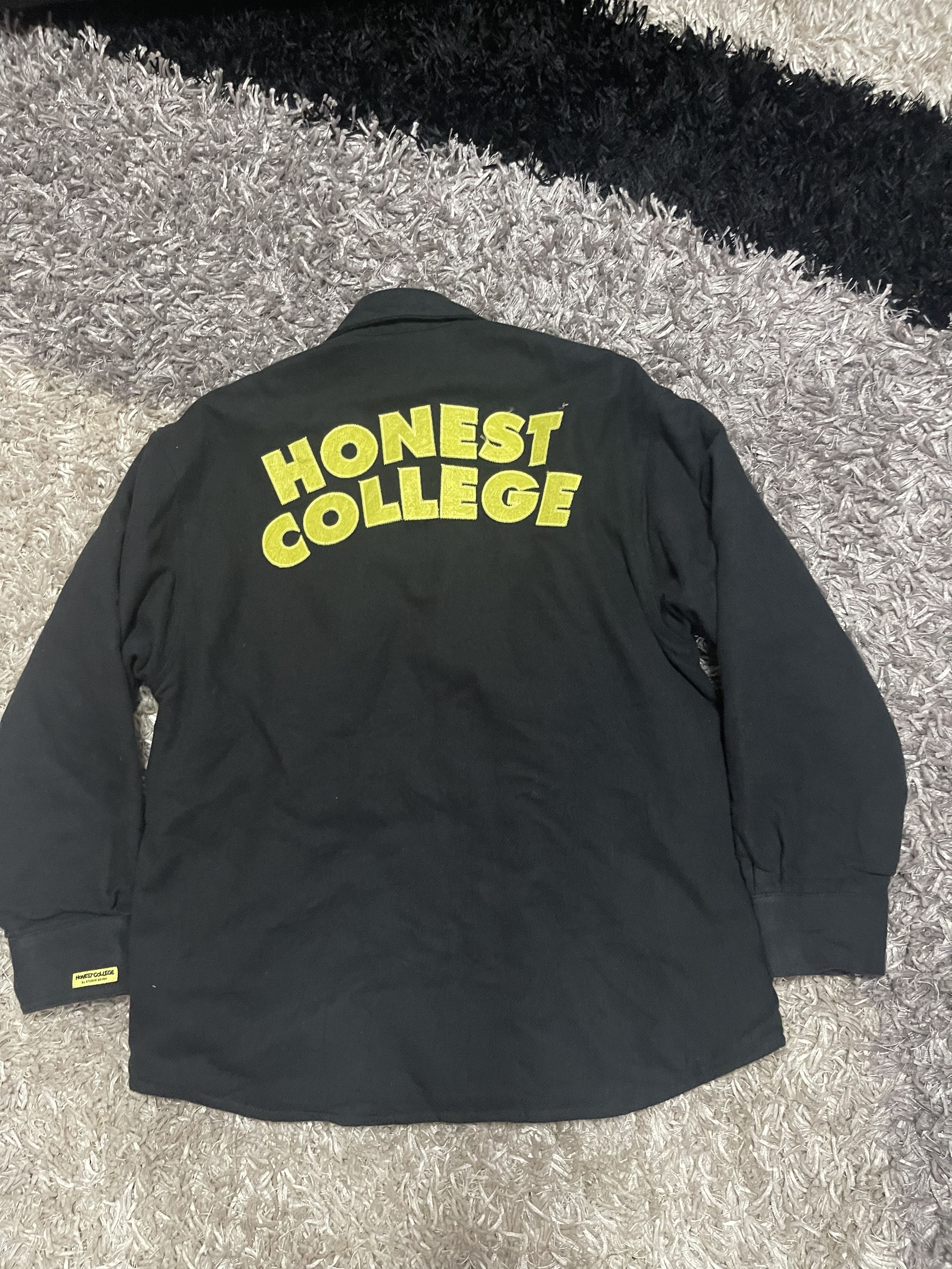 Japanese Brand HONEST COLLEGE JACKET WOOL JAPAN Size US S / EU 44-46 / 1 - 2 Thumbnail