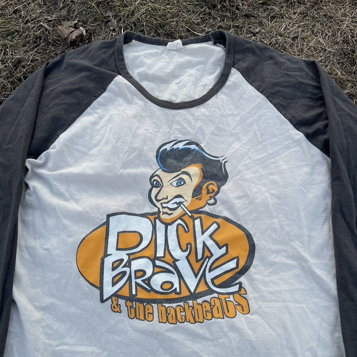 Vintage Vintage 90s Graphic Tee Sun Faded Raglan Sleeve Humor Tee L Size US L / EU 52-54 / 3 - 5 Thumbnail