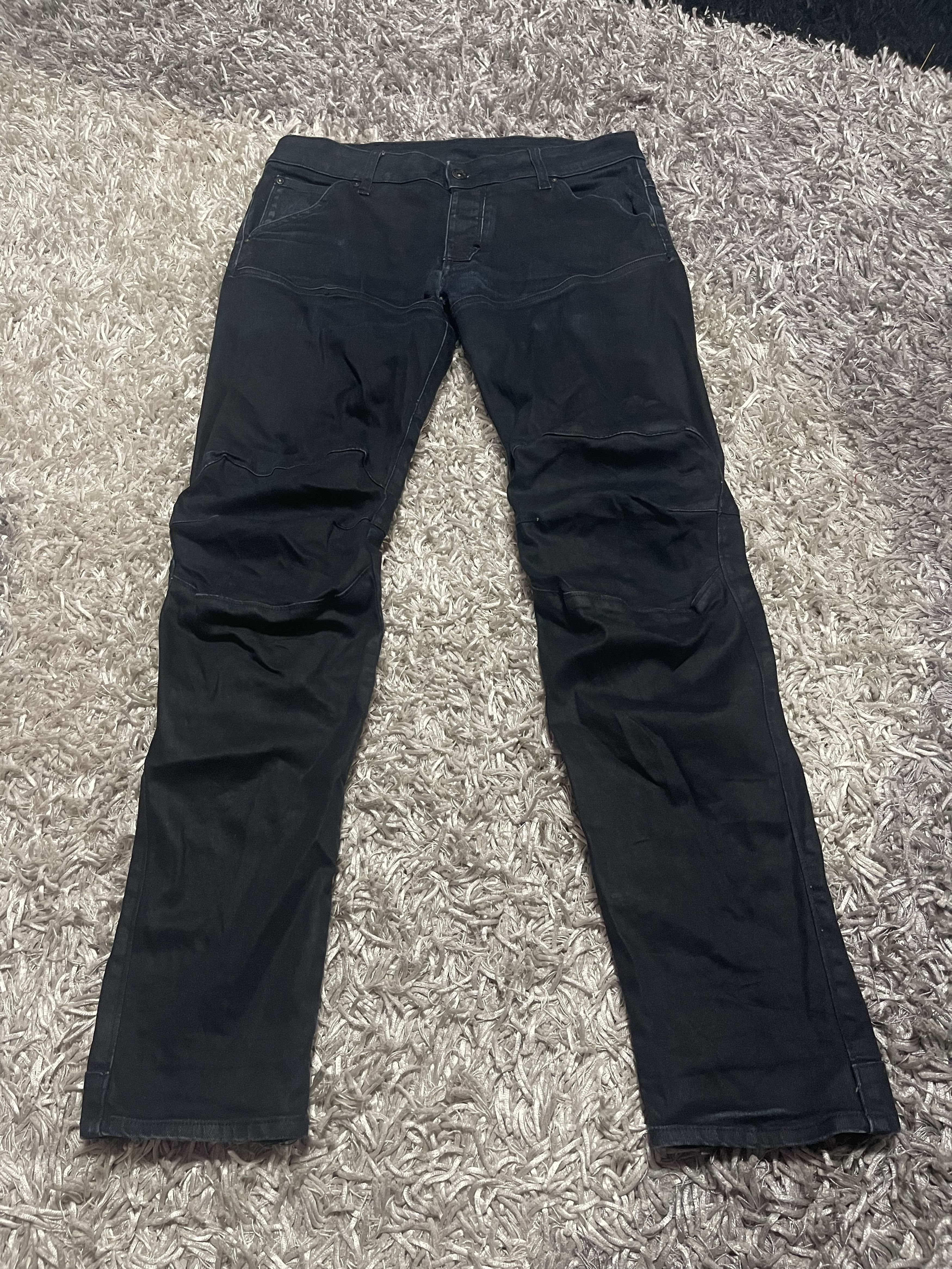 image of G Star Raw x Italian Designers Gstar Raw Jeans in Blue Black, Men's (Size 31)