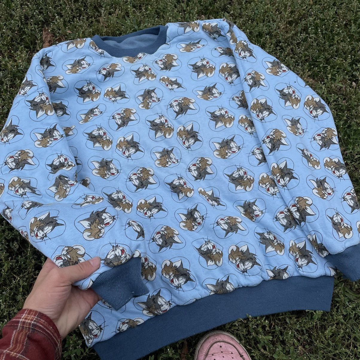 Vintage Vintage 90s Jerry Winter Sports Faded Crewneck Swag Slim XL Size US XL / EU 56 / 4 - 10 Thumbnail