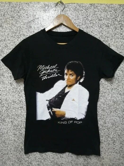 Band Tees × Michael Jackson × Vintage VINTAGE MICHAEL JACKSON VERY RARE Size US S / EU 44-46 / 1 - 1 Thumbnail