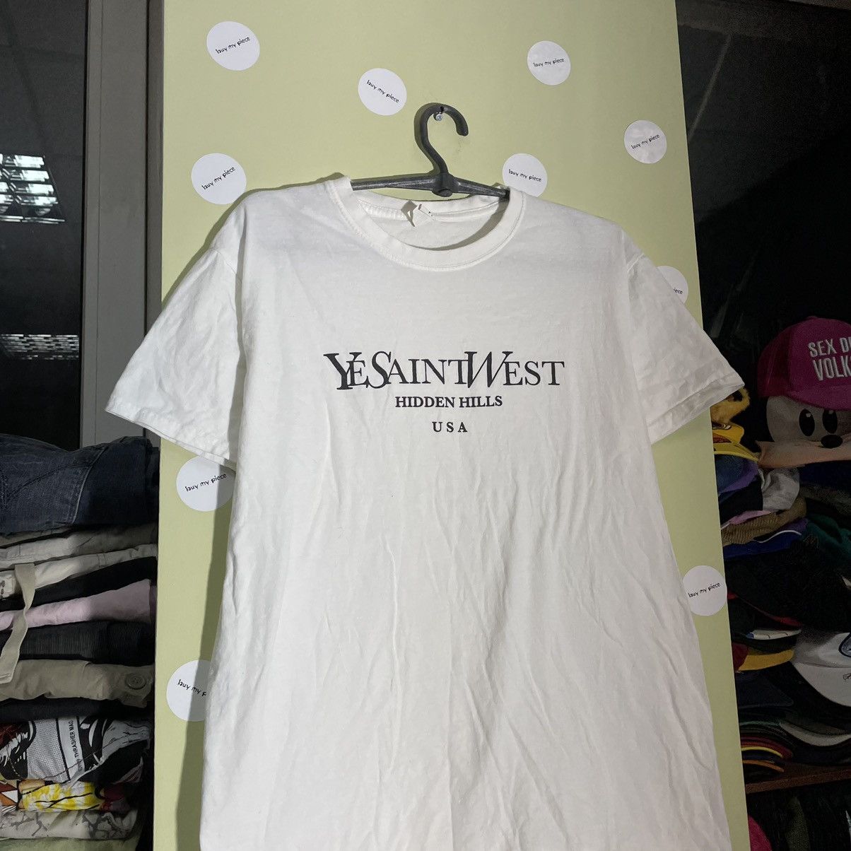 Vintage Vintage Y2K Faded Graphic Crewneck Tee Streetwear Baggy L Size US L / EU 52-54 / 3 - 4 Thumbnail