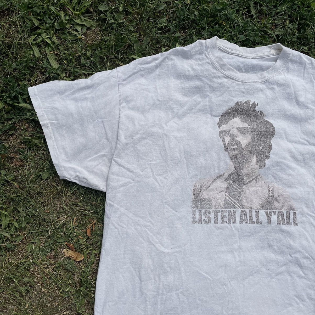 Vintage Vintage Y2K Sun Faded Graphic Tee Streetwear Grunge Boxy XXL Size US XXL / EU 58 / 5 - 3 Thumbnail