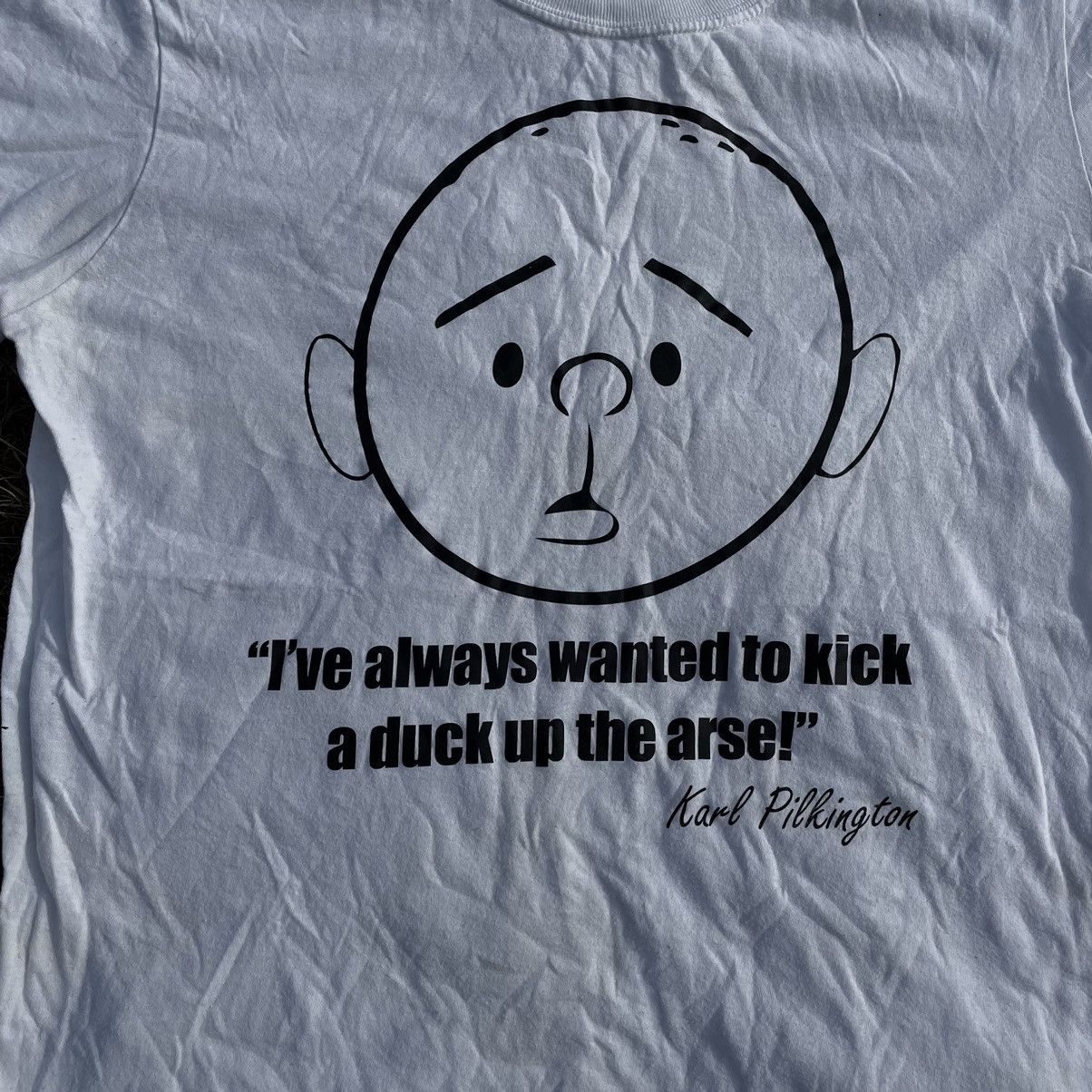 Vintage Vintage Y2K ADULT “ Wanted Kick “Buymypiece Faded Humor Tee Size US M / EU 48-50 / 2 - 4 Thumbnail