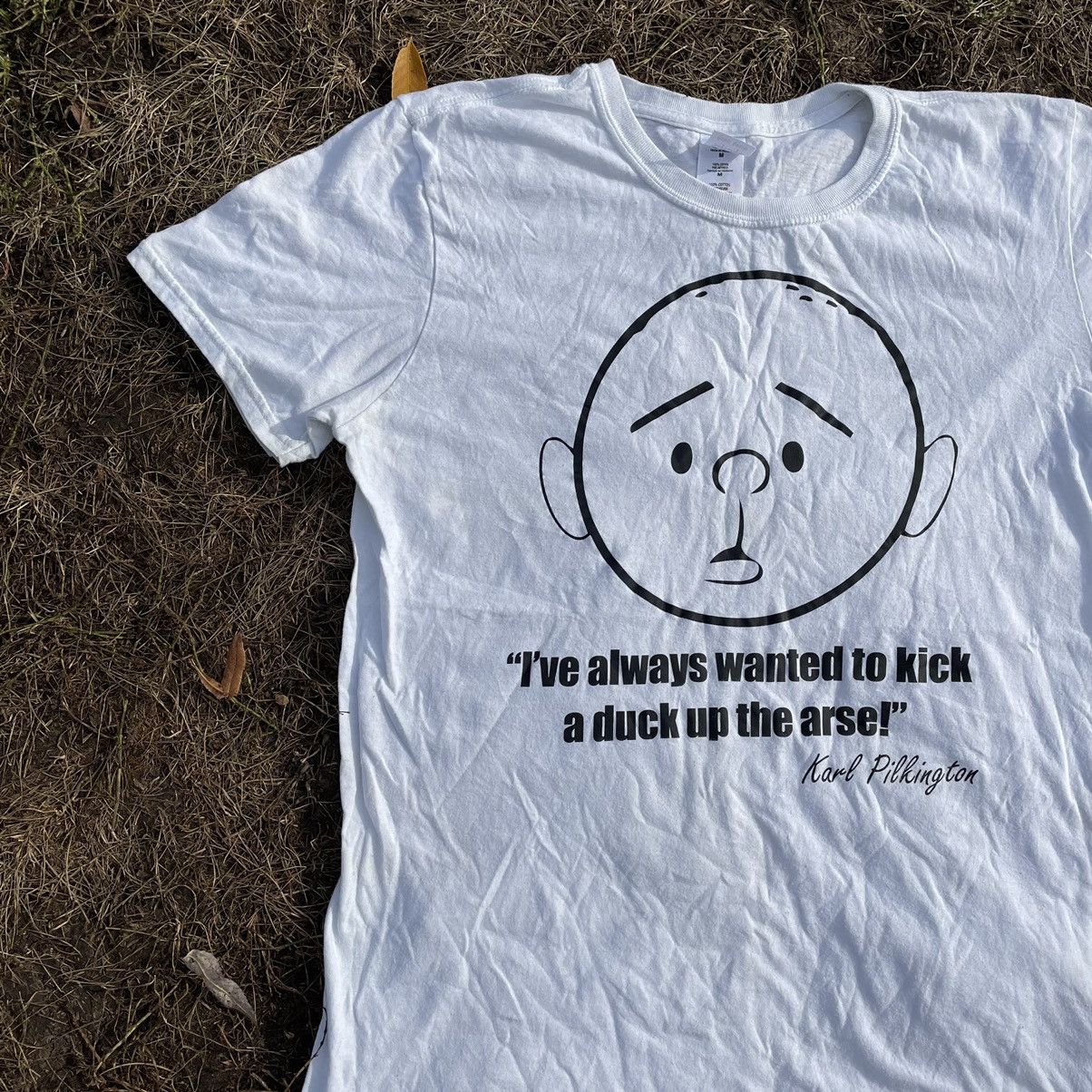 Vintage Vintage Y2K ADULT “ Wanted Kick “Buymypiece Faded Humor Tee Size US M / EU 48-50 / 2 - 3 Thumbnail