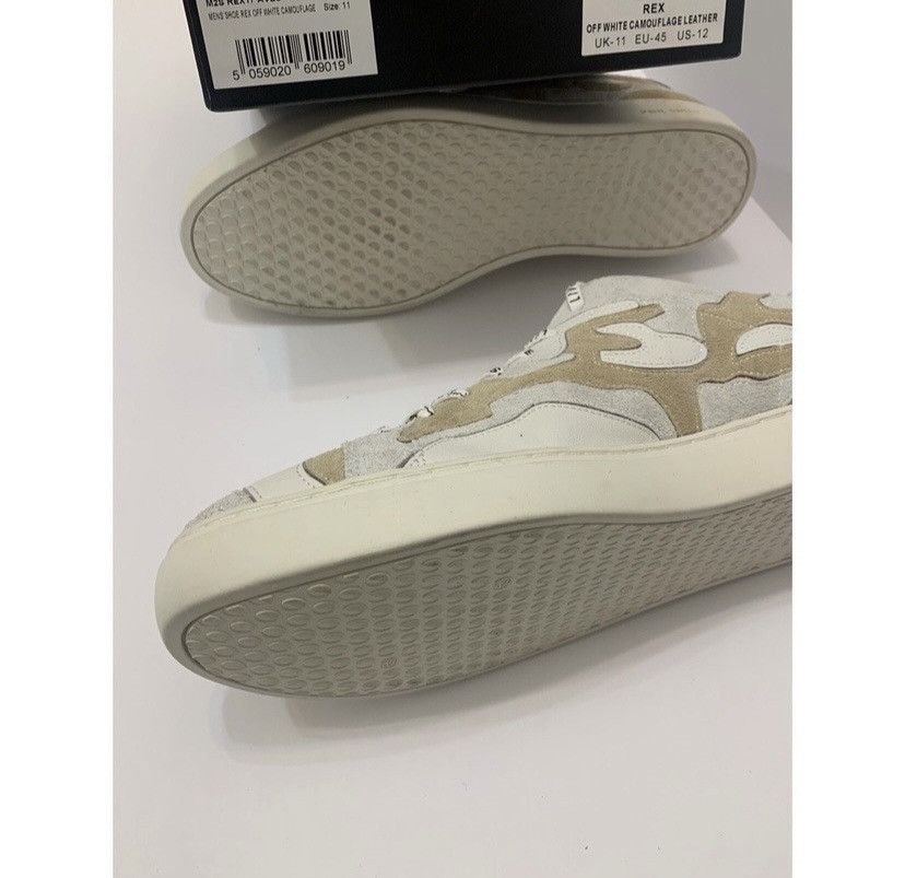 Paul Smith PAUL SMITH REX CAMOUFLAGE PATCH LEATHER SNEAKERS Size US 12 / EU 45 - 12 Thumbnail