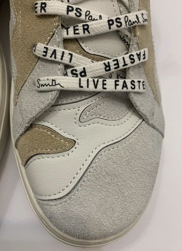 Paul Smith PAUL SMITH REX CAMOUFLAGE PATCH LEATHER SNEAKERS Size US 12 / EU 45 - 3 Thumbnail